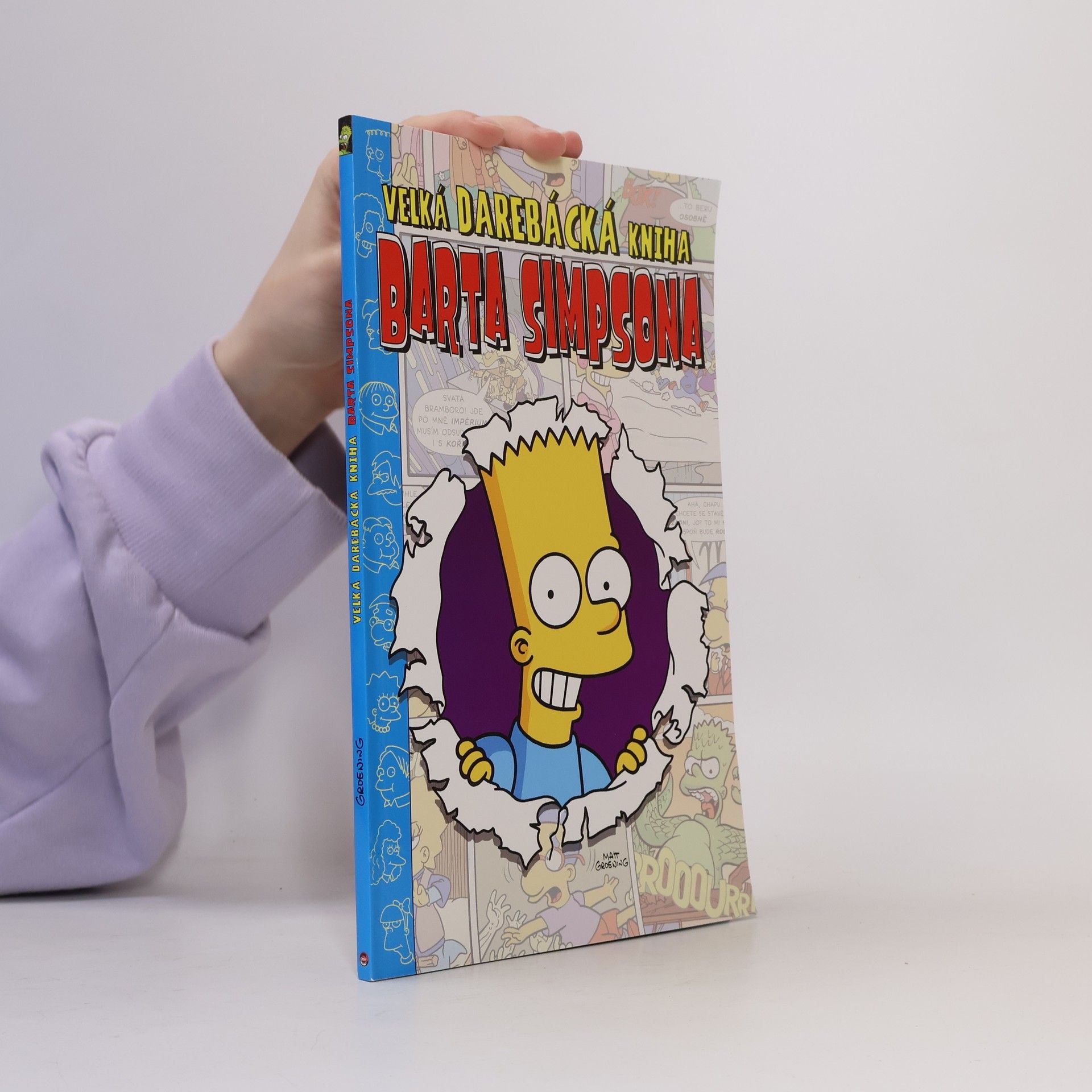 Matt Groening Velká darebácká kniha Barta Simpsona