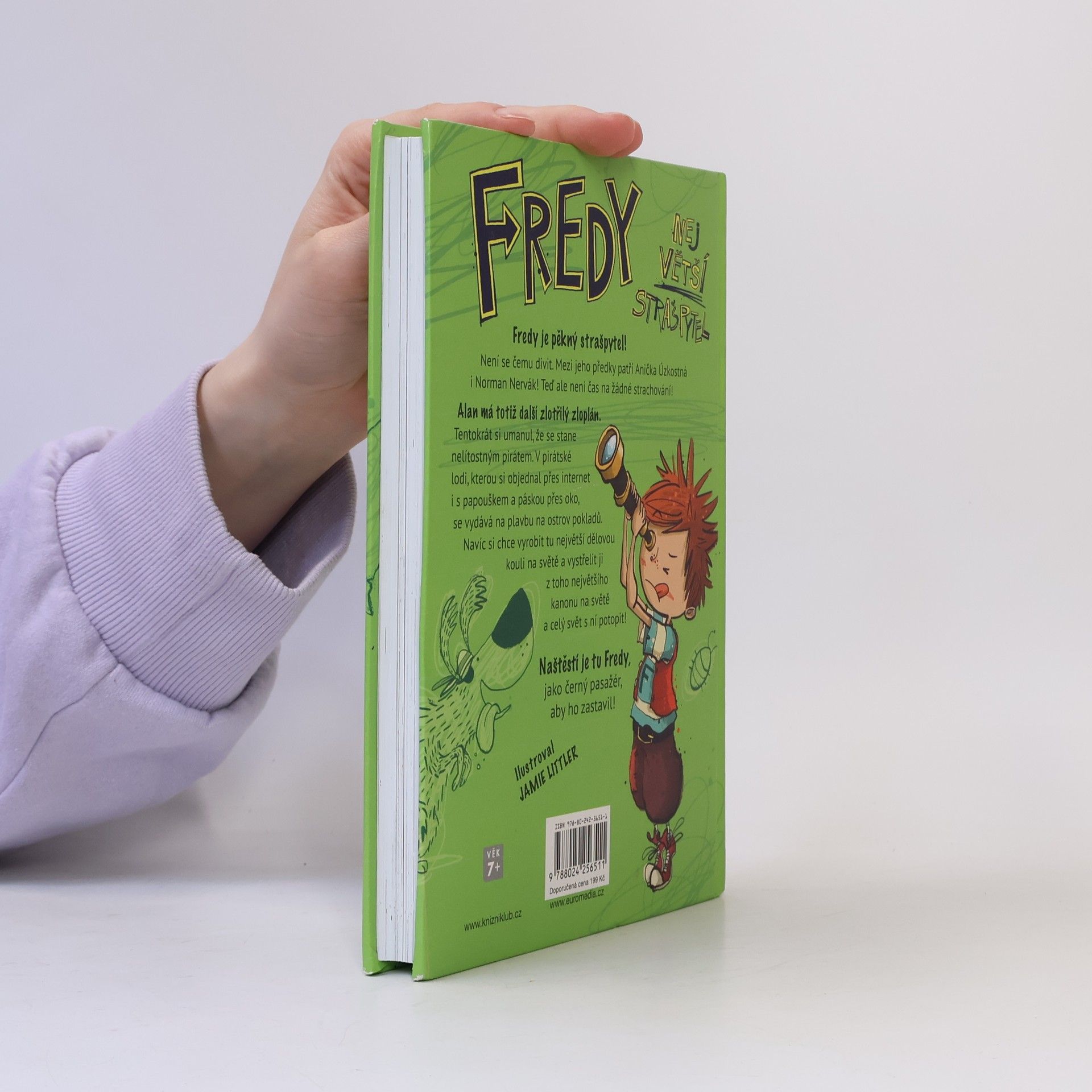 Georgia Pritchett Fredy. Největší strašpytel bojuje s pirátem