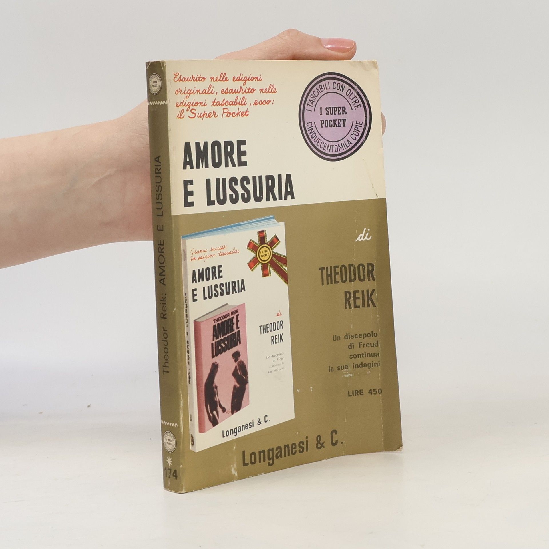 Theodor Reik Amore e Lussuria