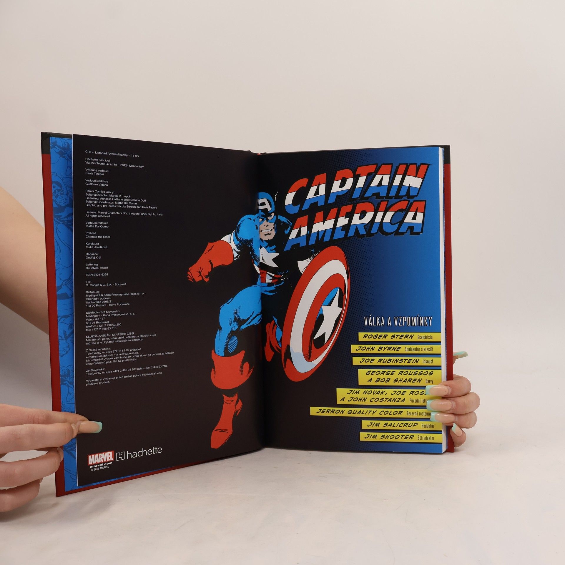John Byrne Nejmocnější hrdinové Marvelu 6. Captain America