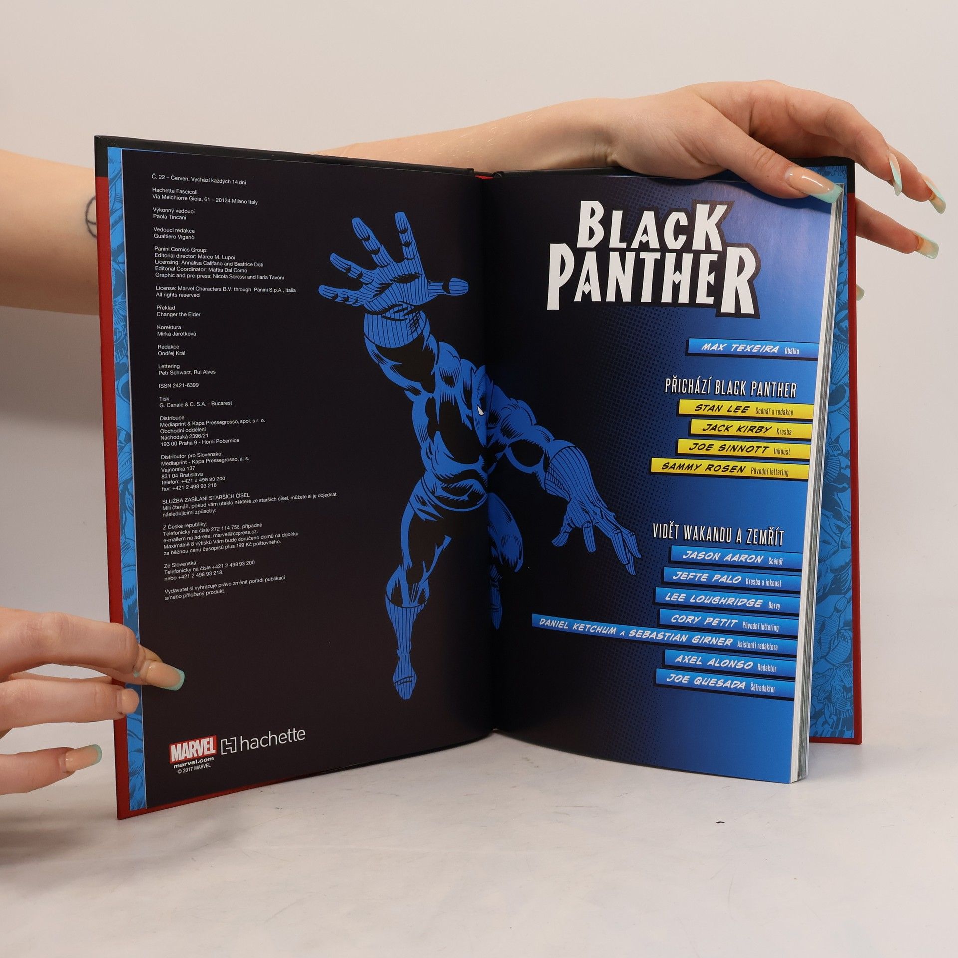 Stan Lee Nejmocnější hrdinové Marvelu 22. Black Panther