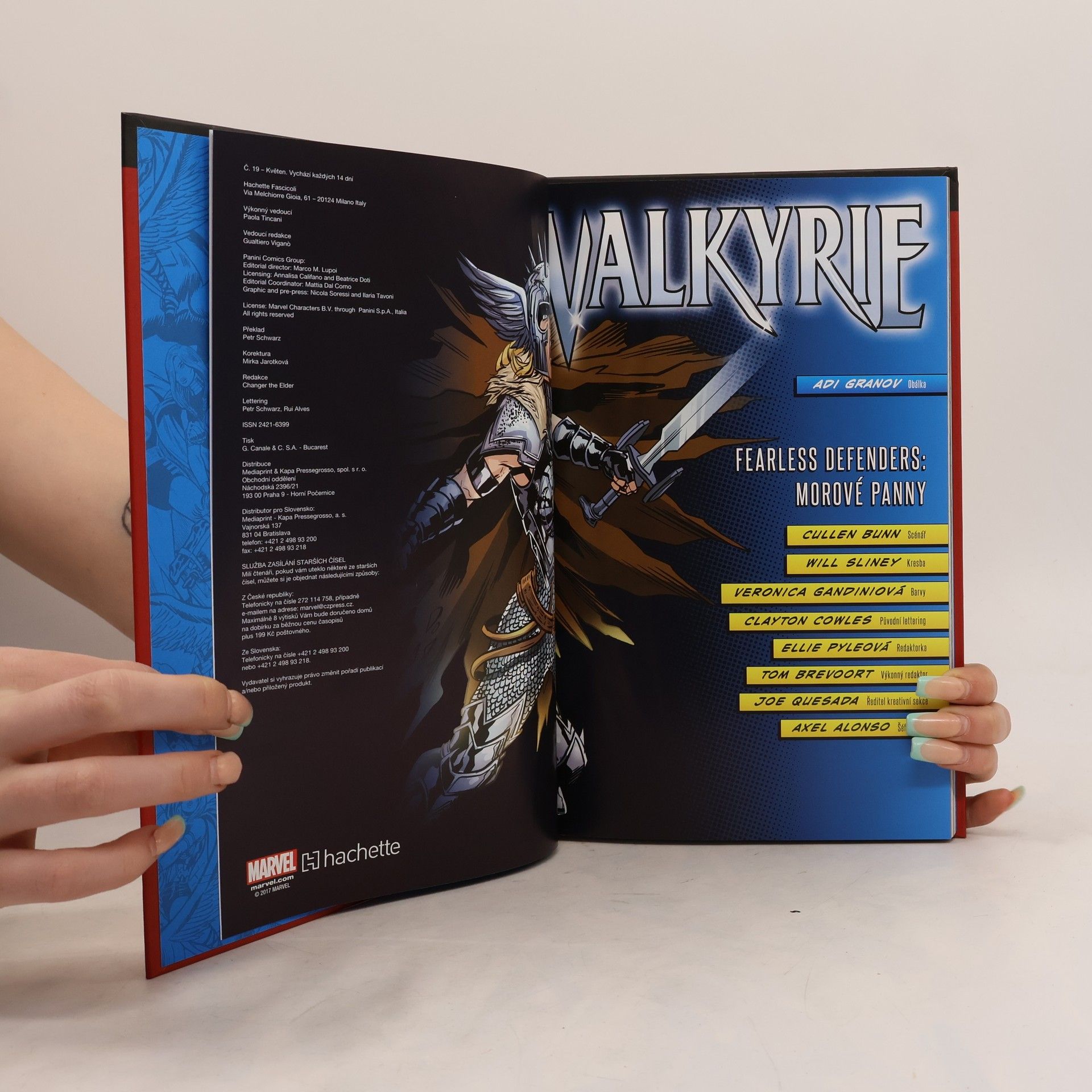 Kolektiv autorů Nejmocnější hrdinové Marvelu 19. Valkyrie