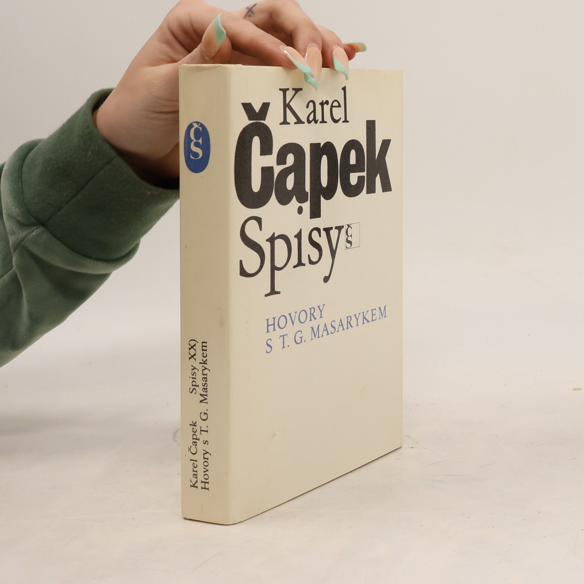 Karel Čapek Hovory s T. G. Masarykem