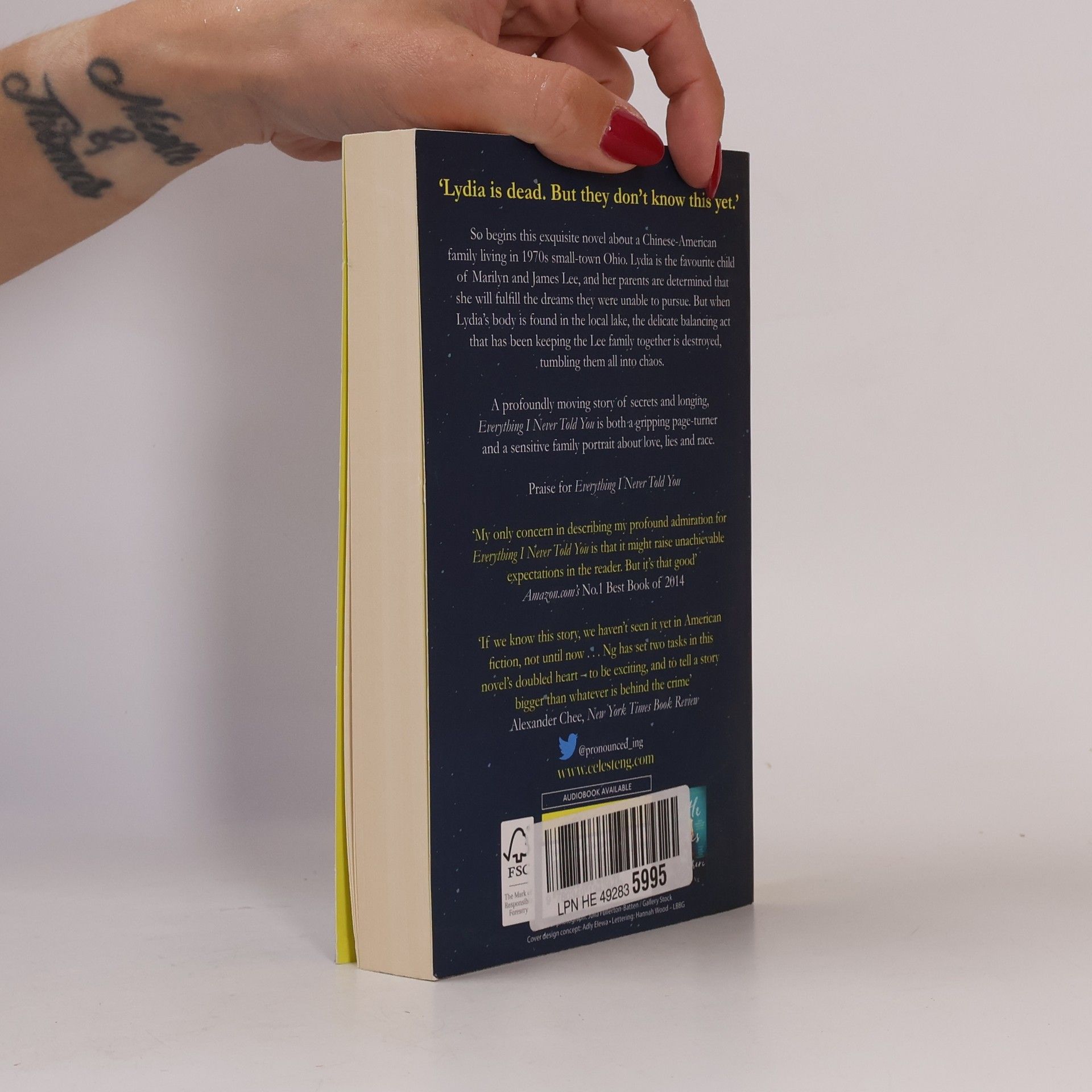 Celeste Ng Everything I Never Told You
