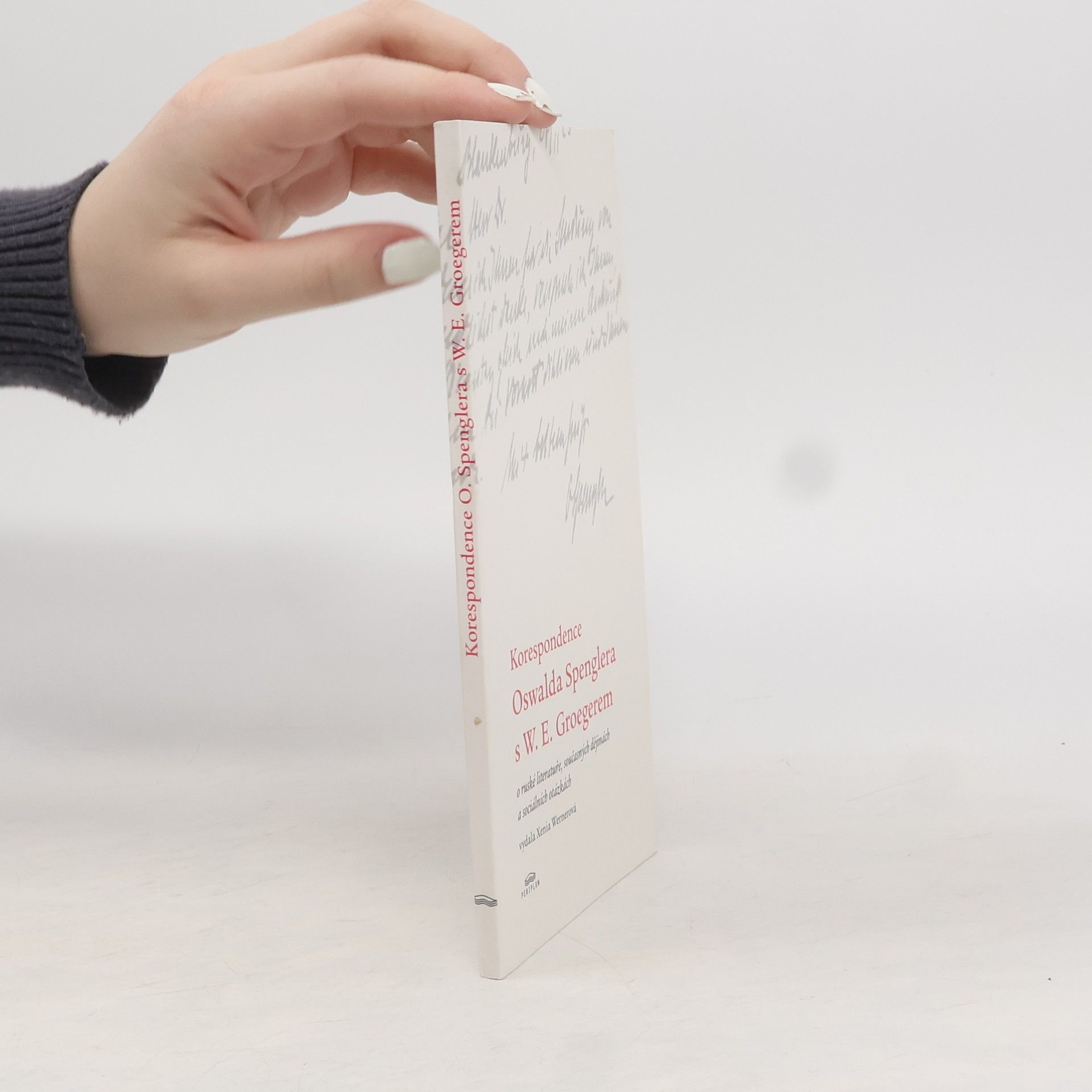 Xenia Werner Korespondence Oswalda Spenglera s W.E. Groegerem o ruské literatuře, současných dějinách a sociálních otázkách