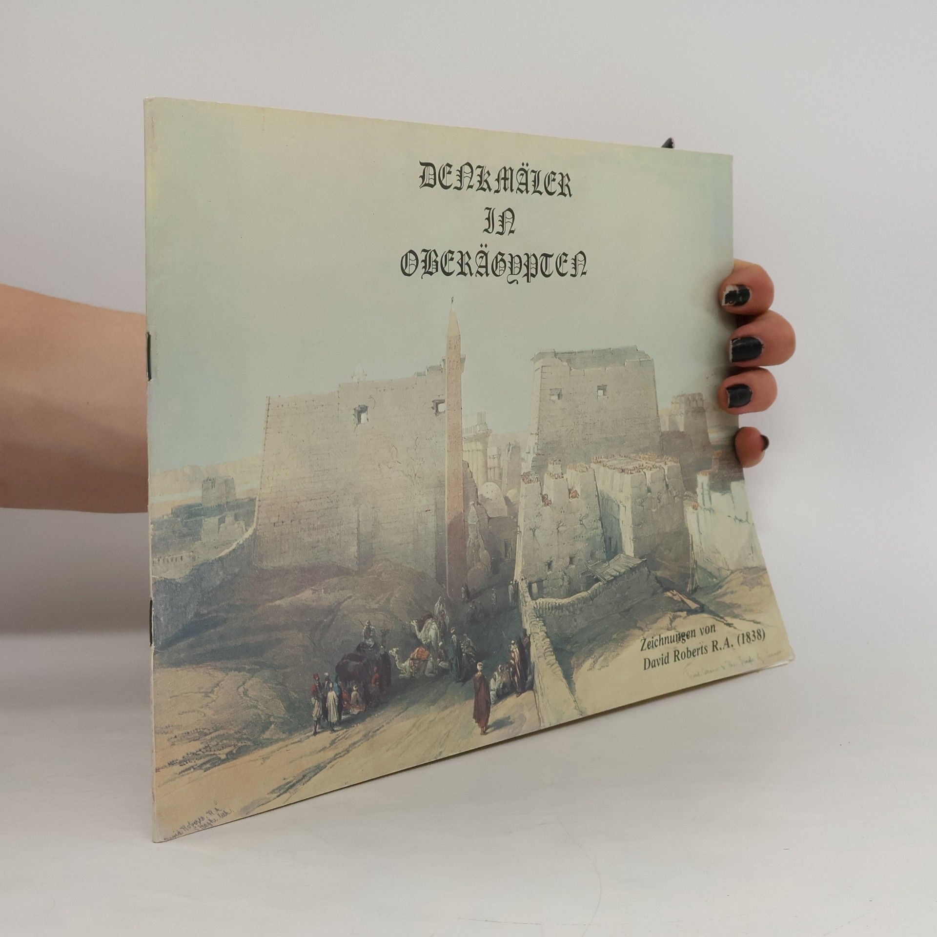 David Roberts Denkmäler in Oberägypten