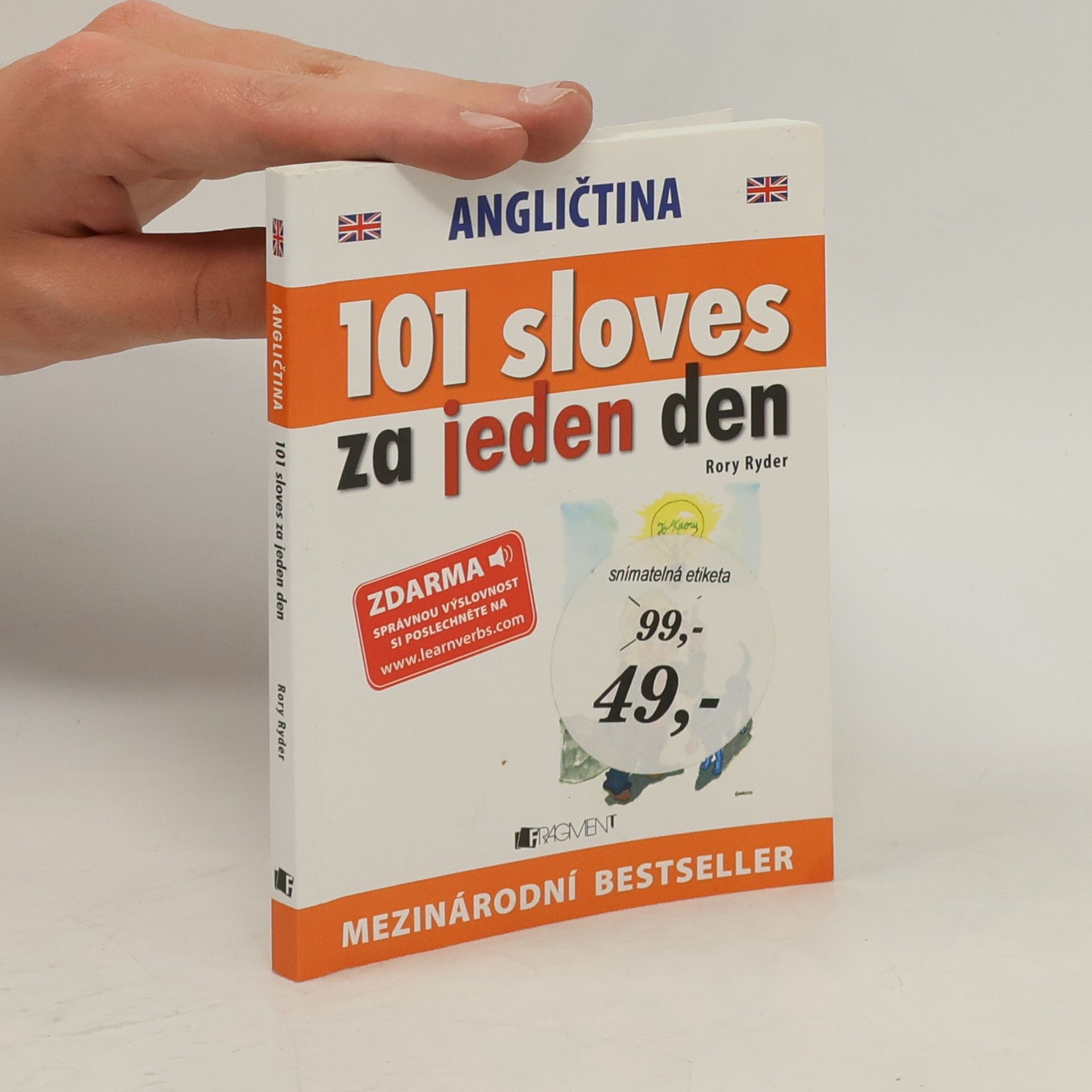 Rory Ryder Angličtina : 101 sloves za jeden den = Angličtina : 101 slovies za jeden deň