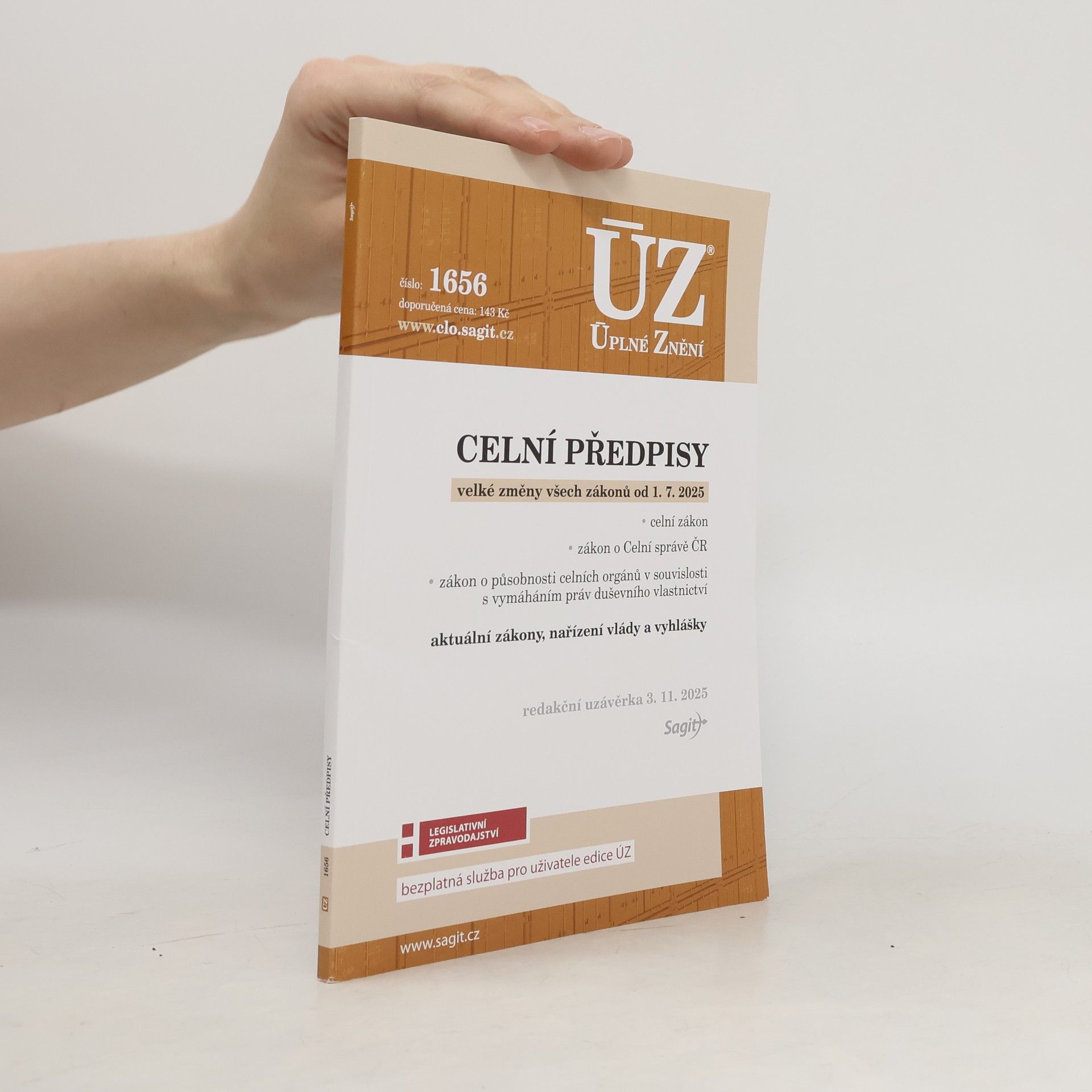 Autorenkollektiv Celní předpisy : velké změny všech zákonů od 1.7.2025
