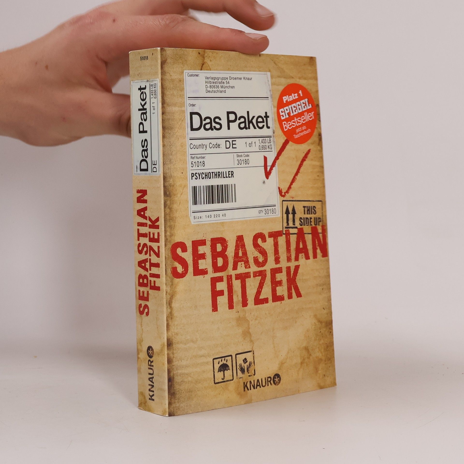 Sebastian Fitzek Das Paket
