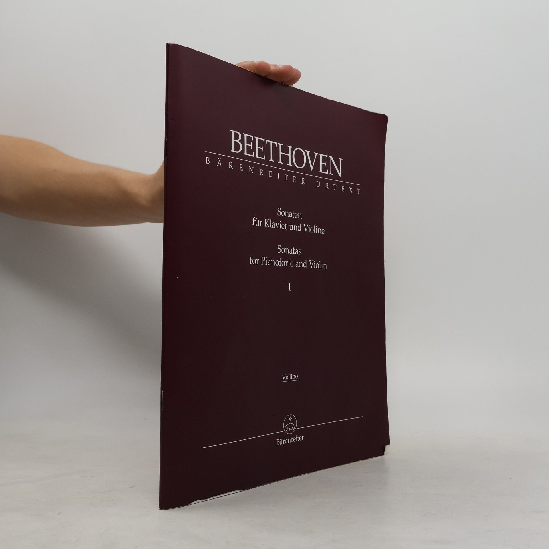 Bettina Schwemer Bärenreiter Urtext - 1: Sonaten für Klavier und Violine / Sonatas for Pianoforte and Violin