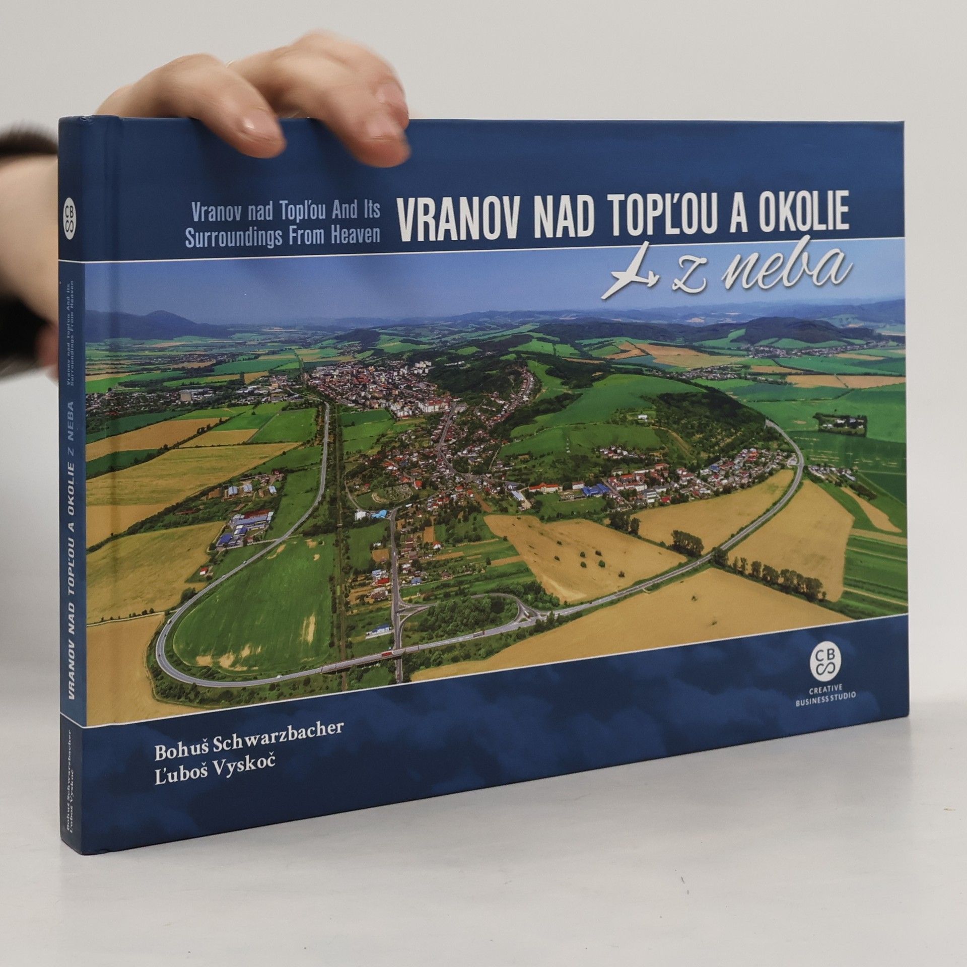 Vranov nad Topľou a okolie z neba