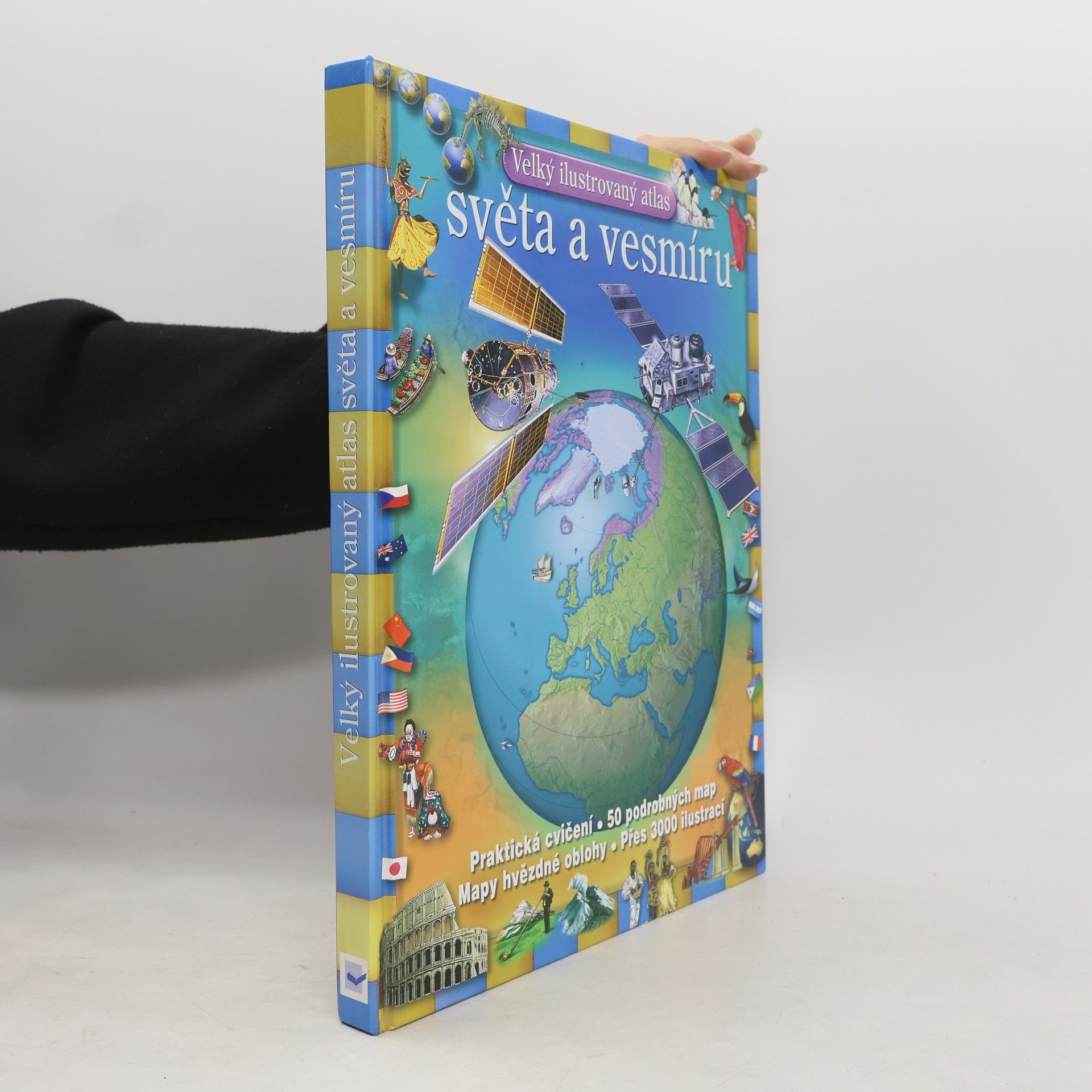 Auteurscollectief Velký ilustrovaný atlas světa a vesmíru.