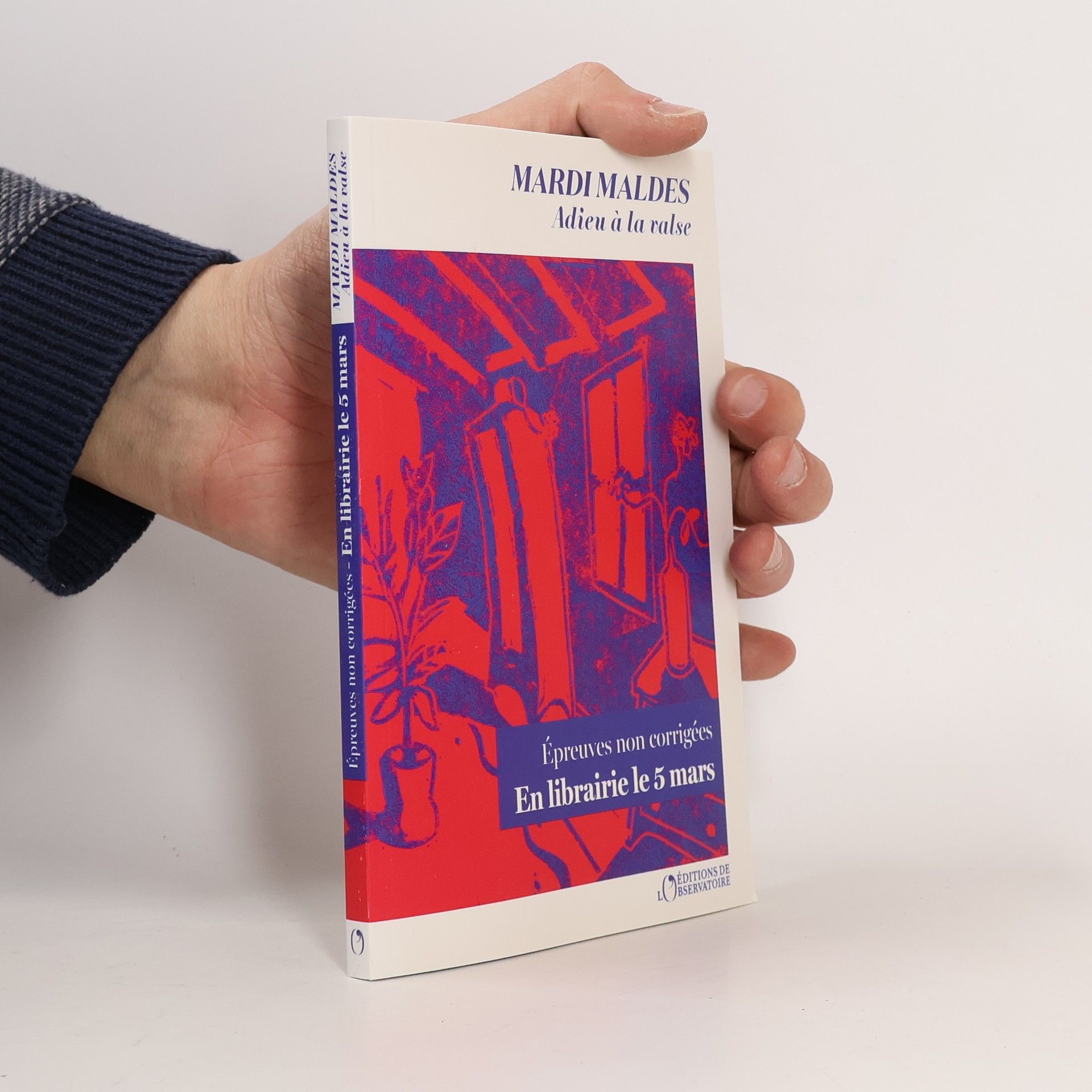 Mardi Maldes Adieu à la valse - Épreuves non corrigées
