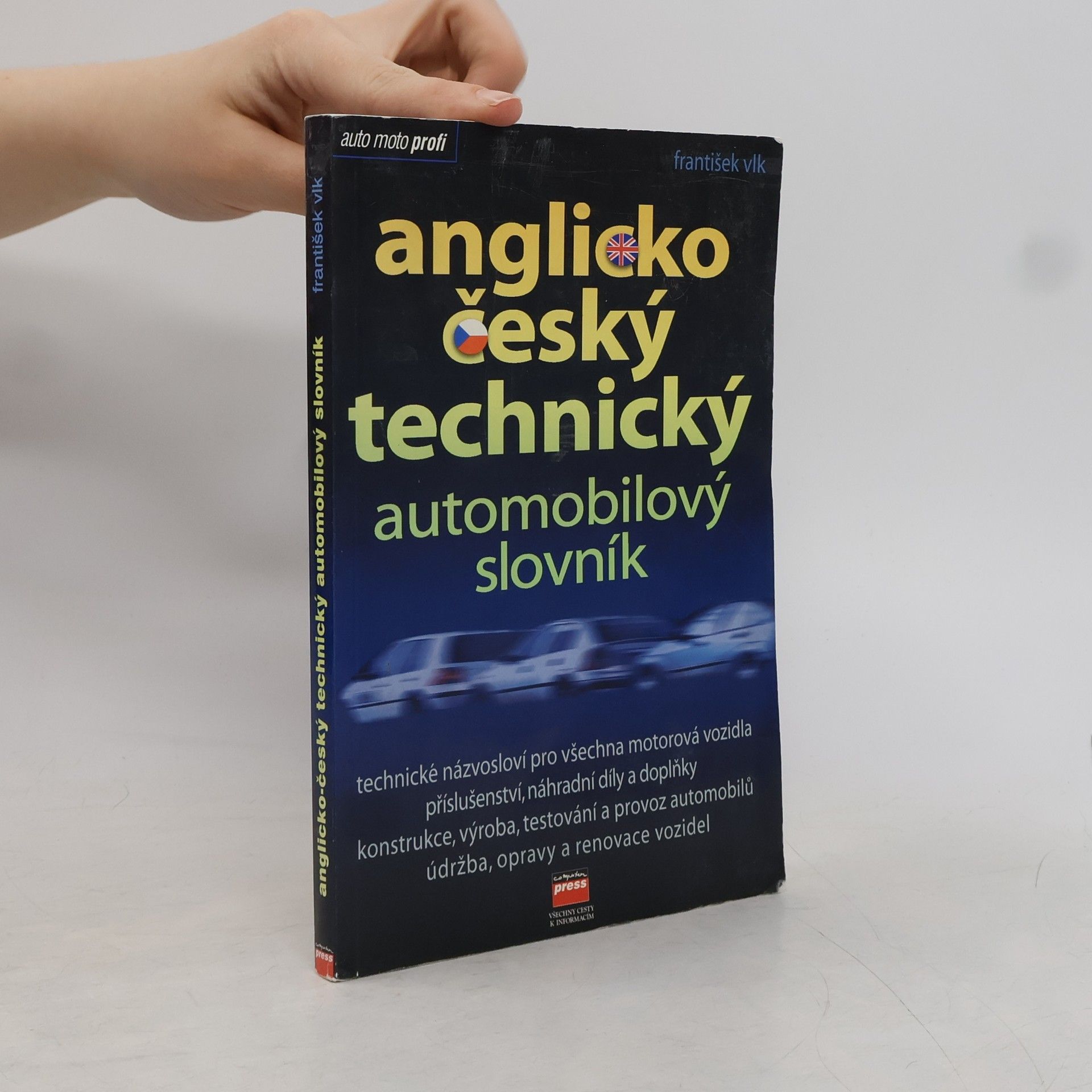 František Vlk Anglicko-český technický automobilový slovník