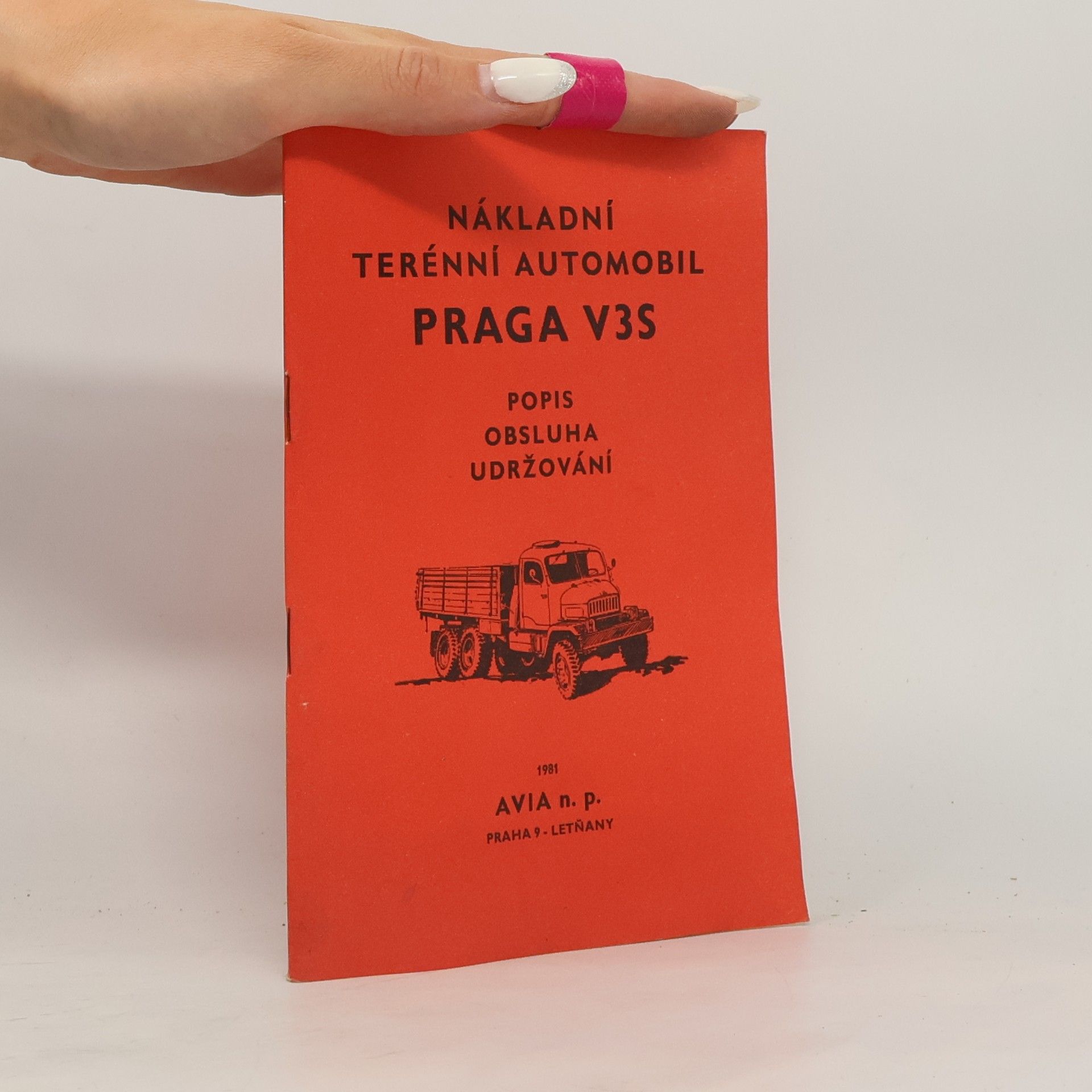 Collectif d'auteurs Nákladní terénní automobil PRAGA V3S