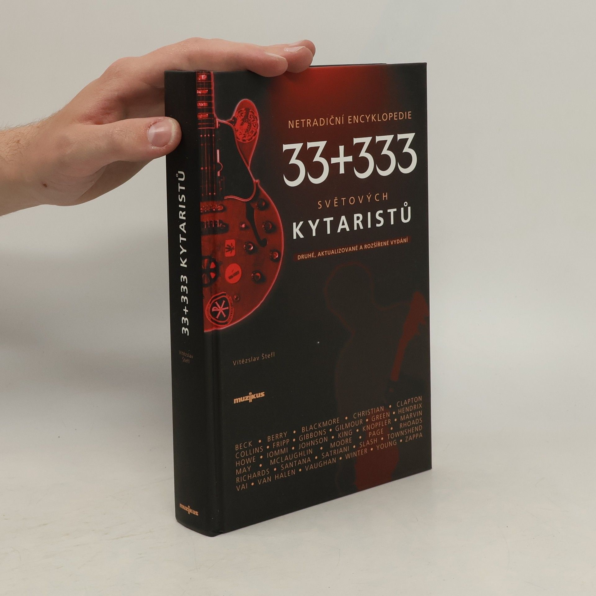 Vítězslav Štefl 33 + 333 světových kytaristů