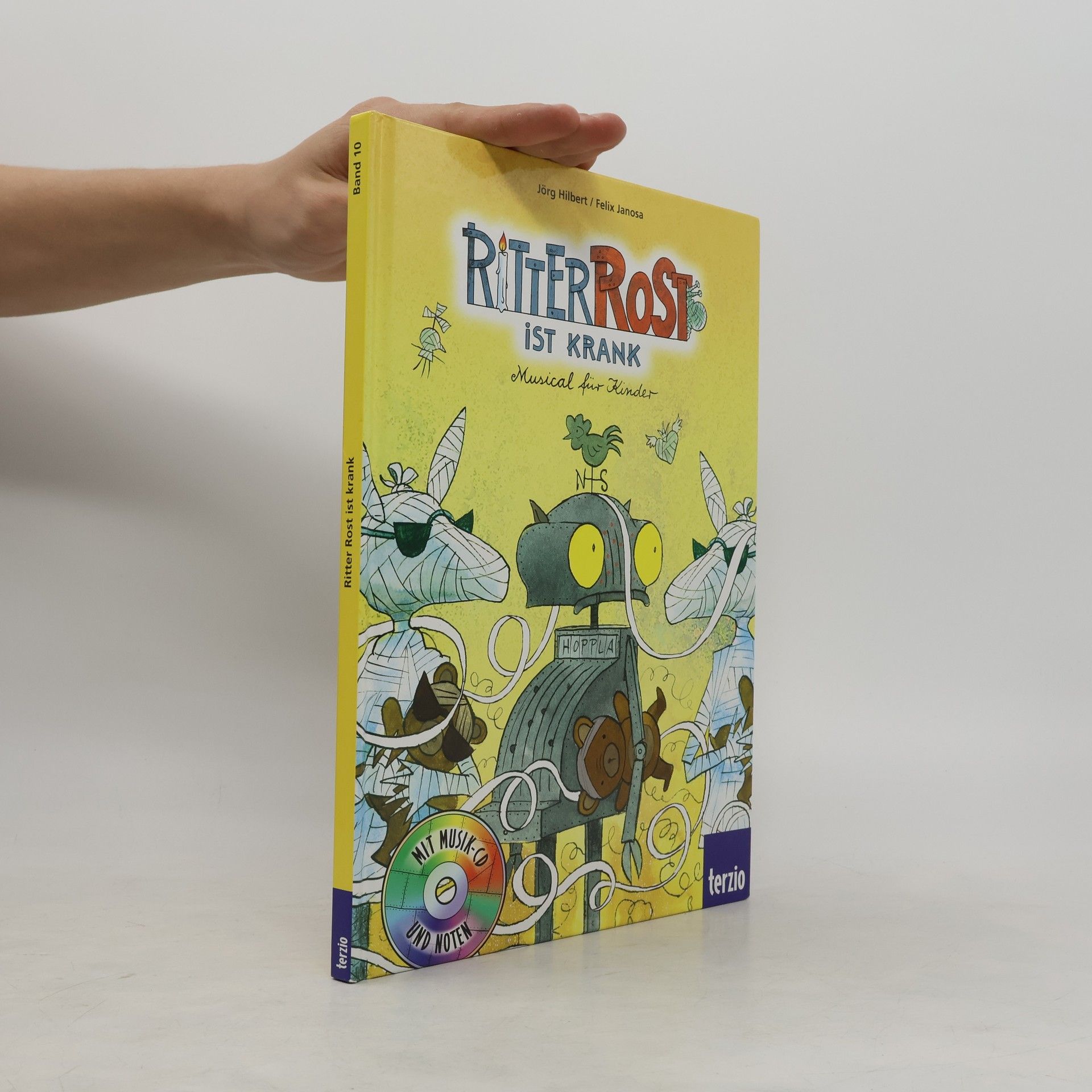 Felix Janosa Ritter Rost ist krank - Buch und CD