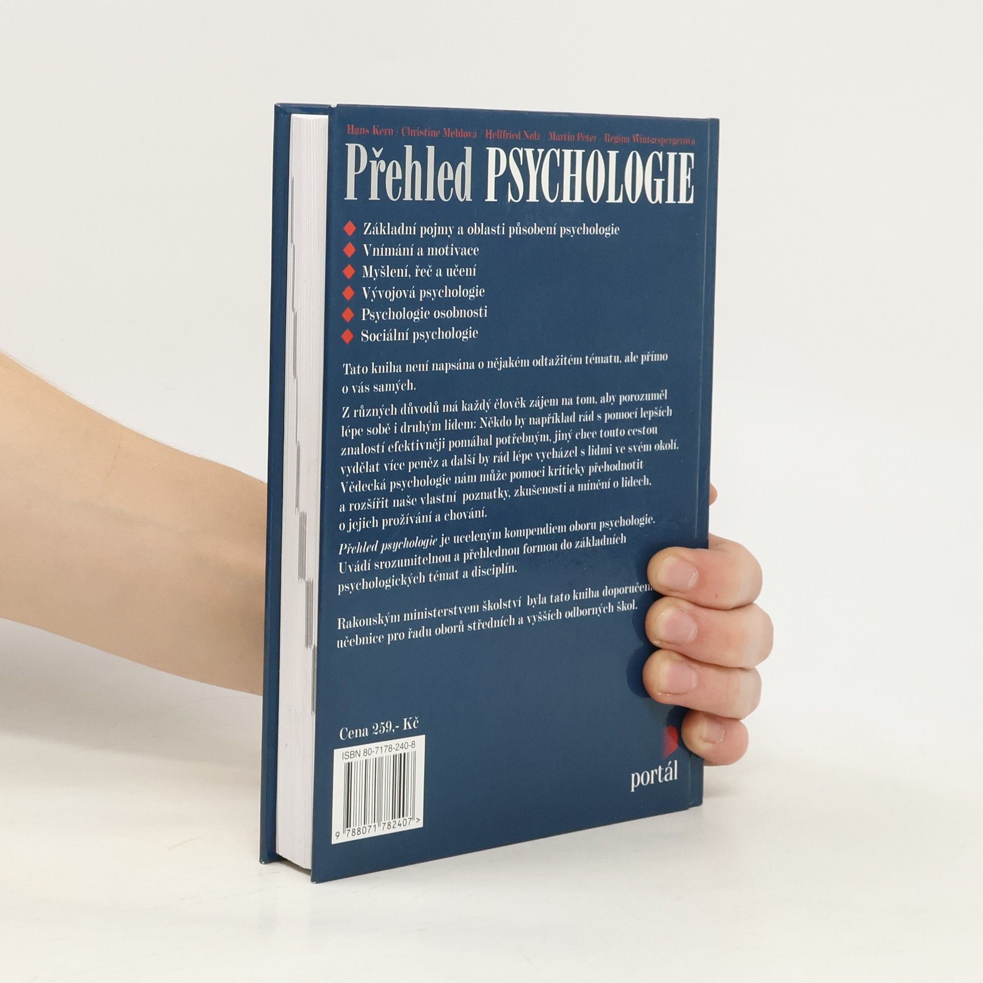 Magdalena Machátová Přehled psychologie