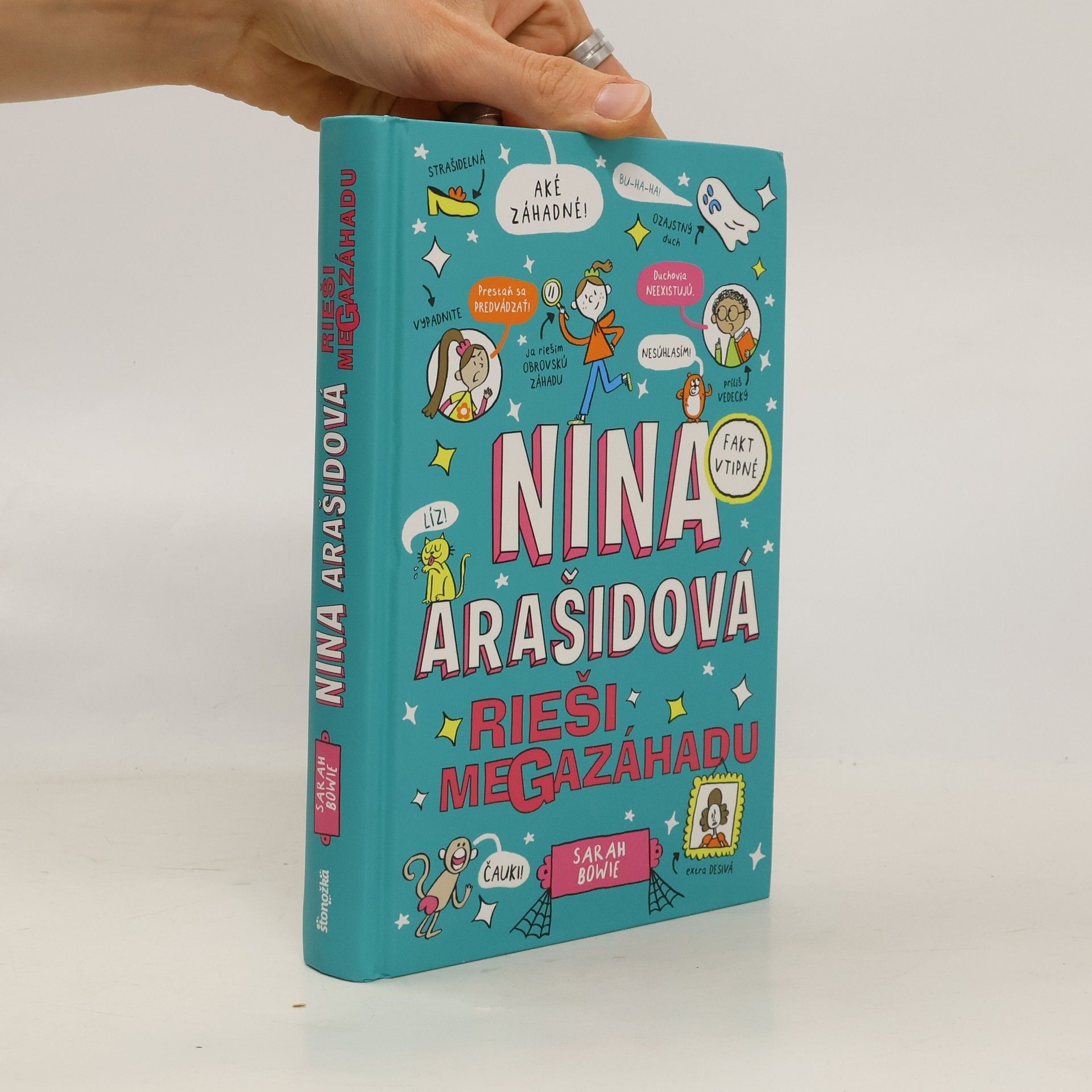 Sarah Bowie Nina Arašidová rieši megazáhadu