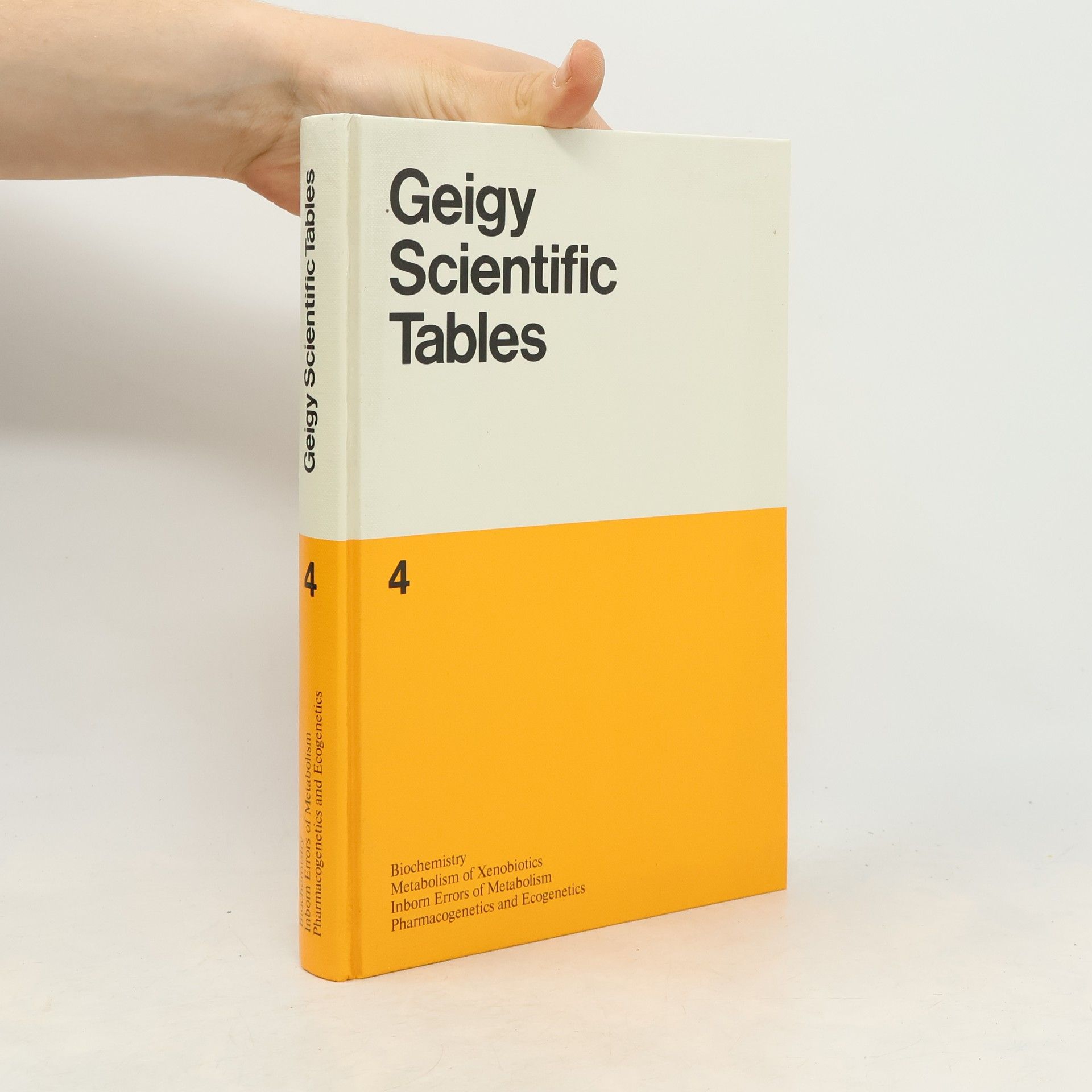 Autorenkollektiv Geigy Scientific Tables 4