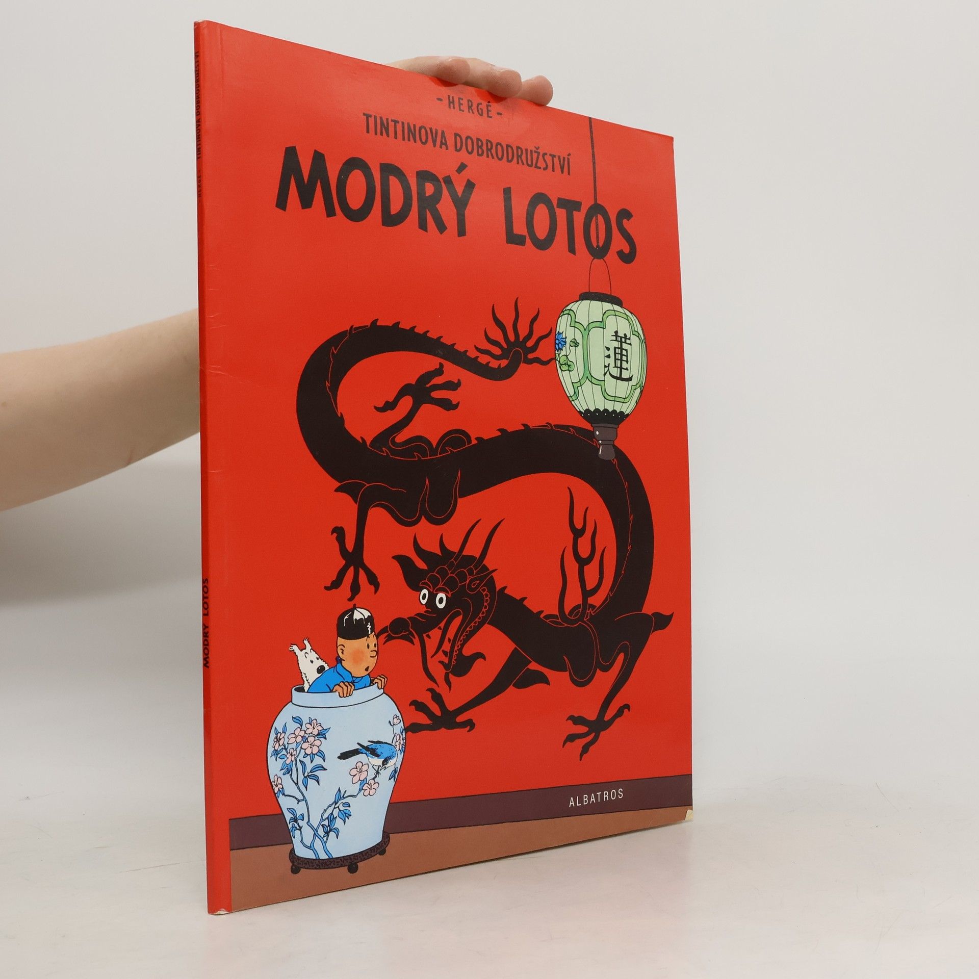 Hergé Modrý lotos