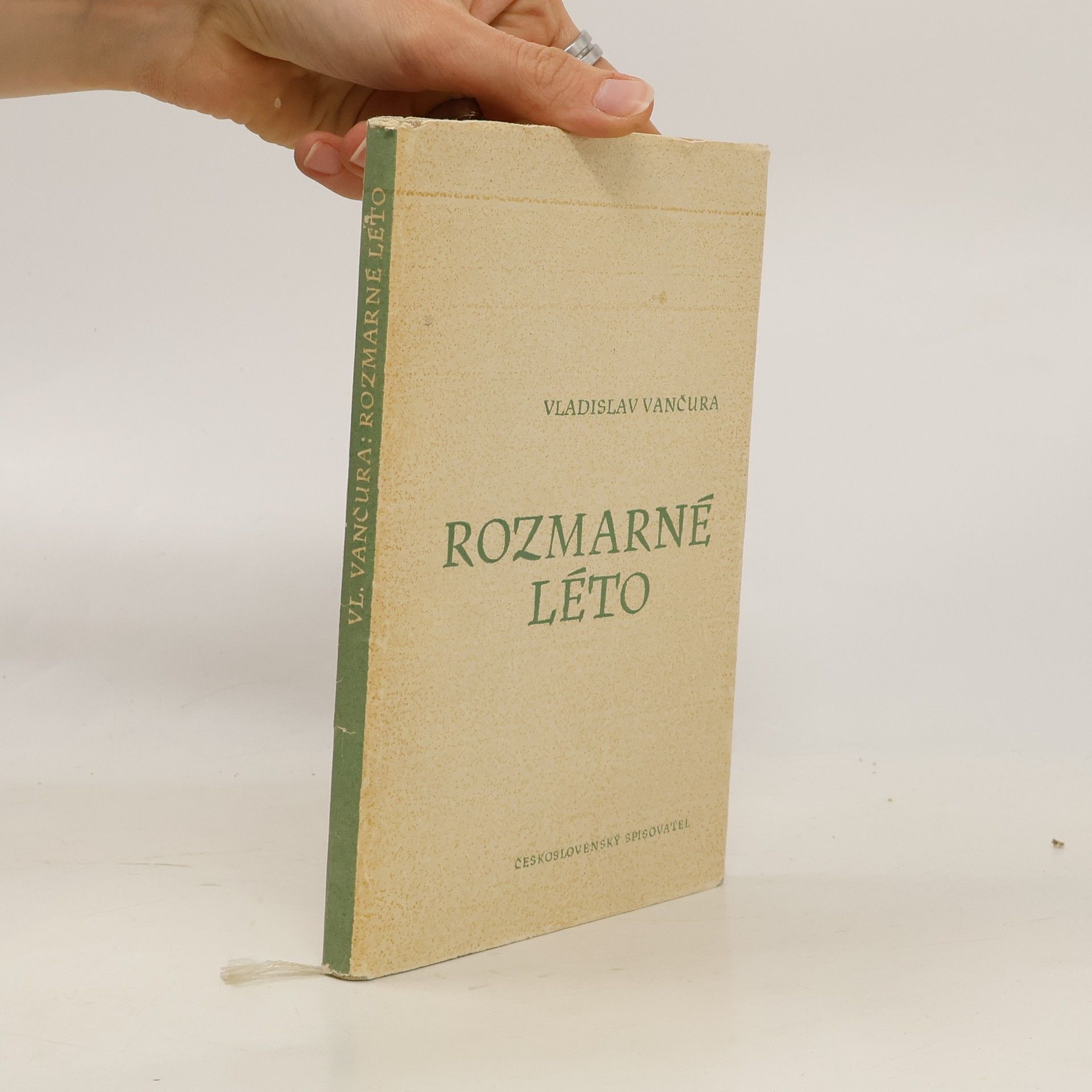 Vladislav Vančura Rozmarné léto
