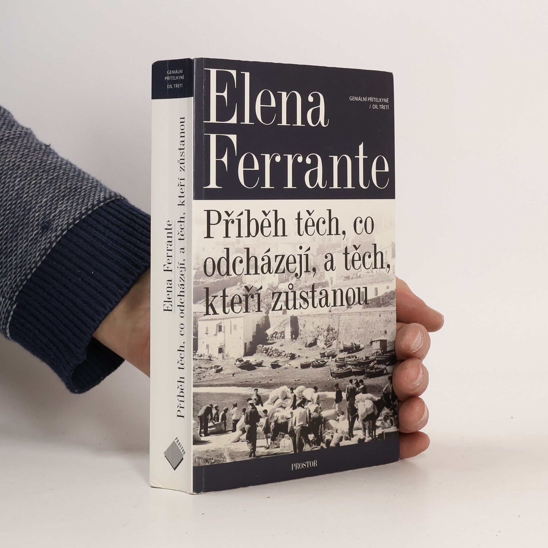 Elena Ferrante Geniální přítelkyně 3. Příběh těch, co odcházejí, a těch, kteří zůstanou