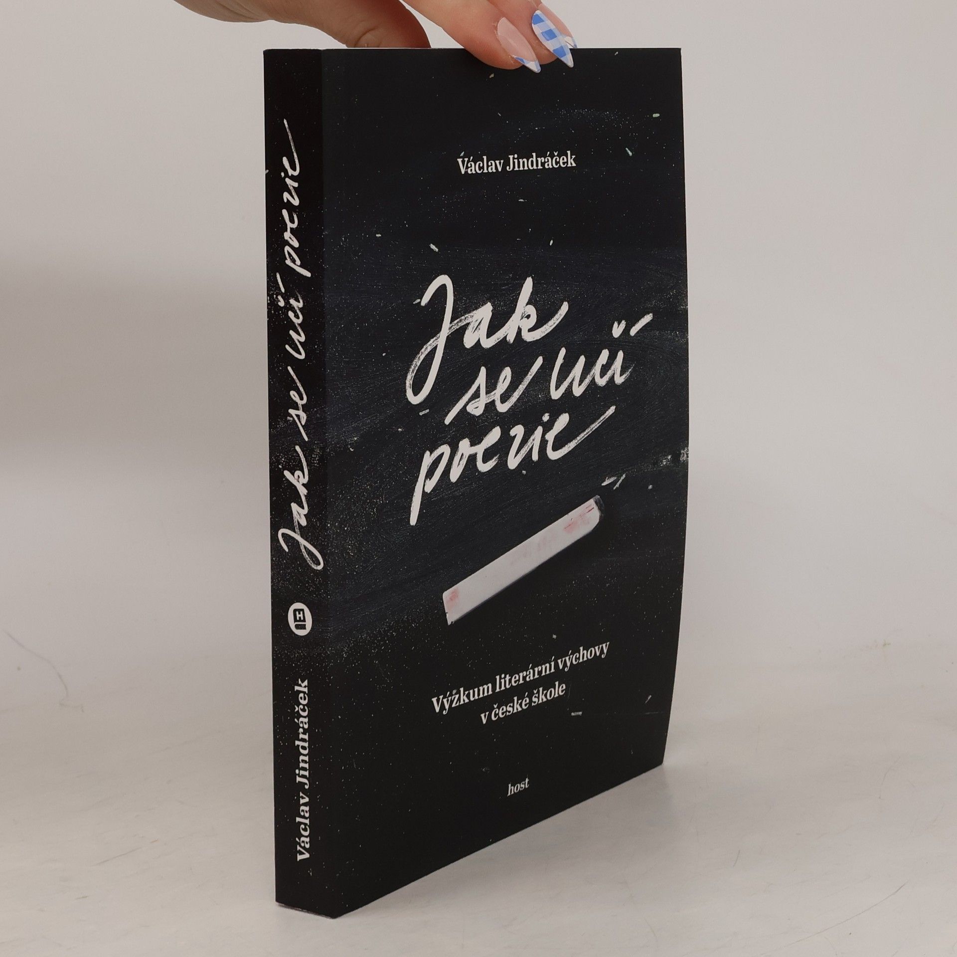 Václav Jindráček Jak se učí poezie