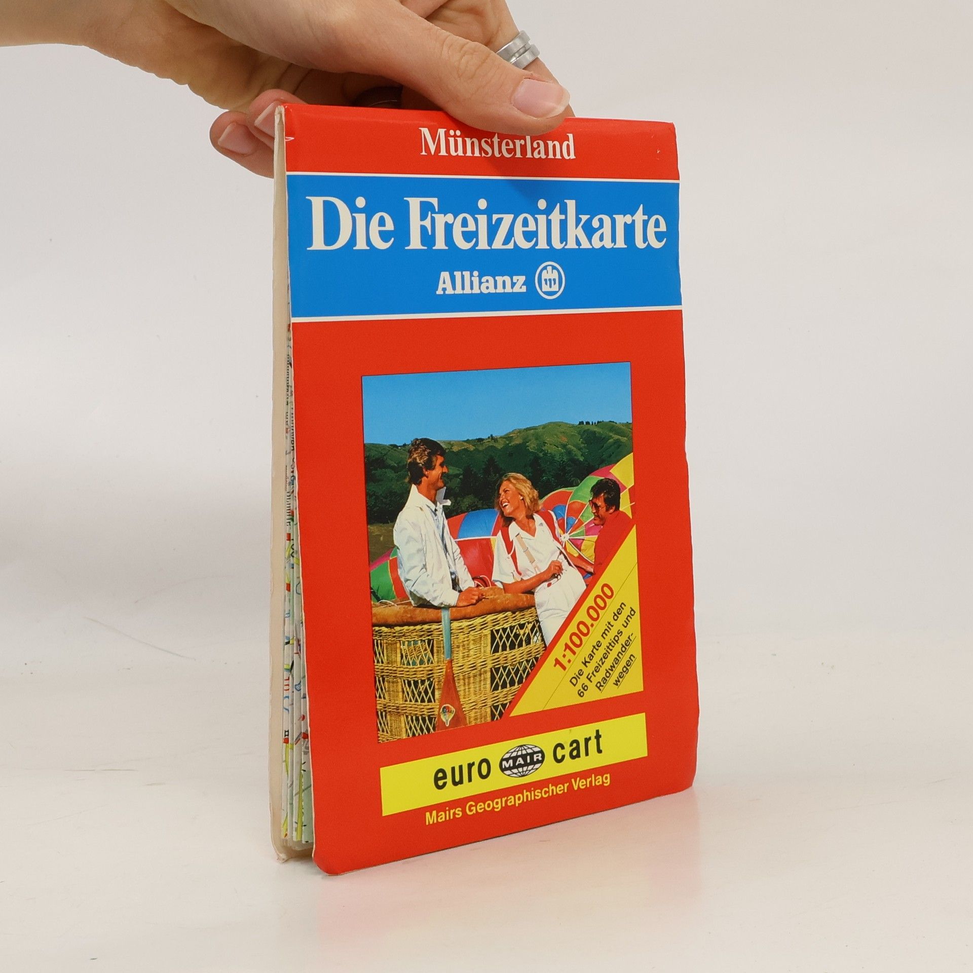 Kolektiv autorů Münsterland. Die Freizeitkarte
