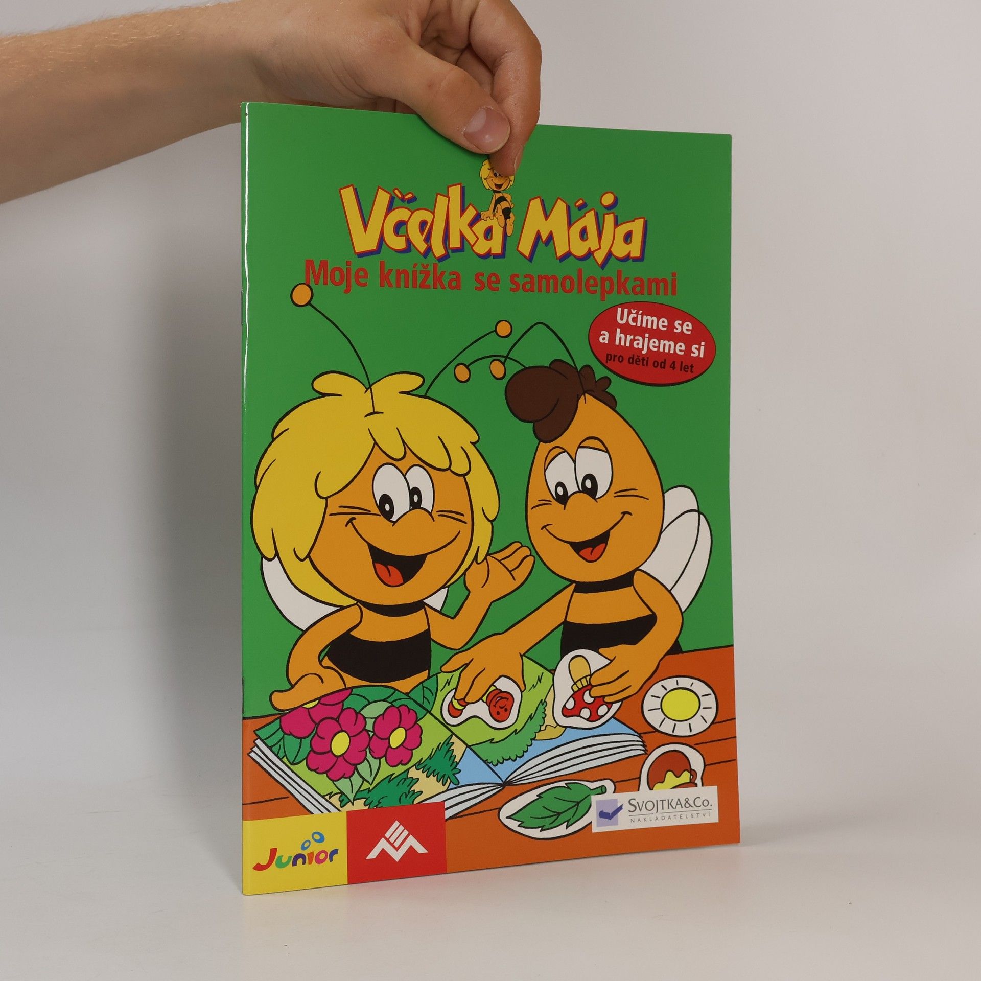 Autorenkollektiv Včelka Mája moje knížka se samolepkami