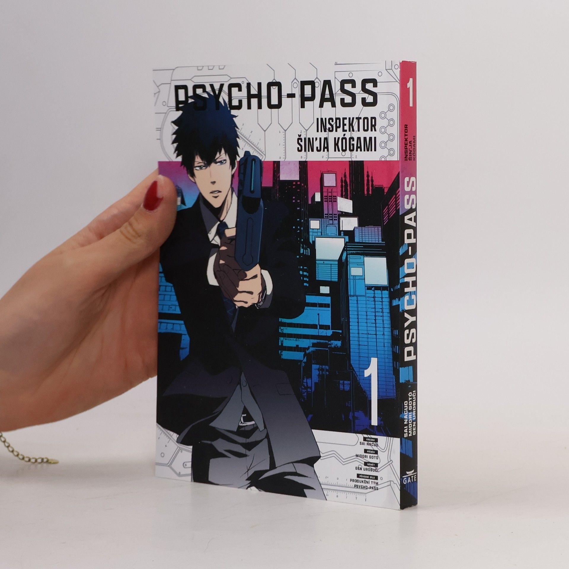 Midori Goto Psycho-pass 1. Inspektor Šin'ja Kógami