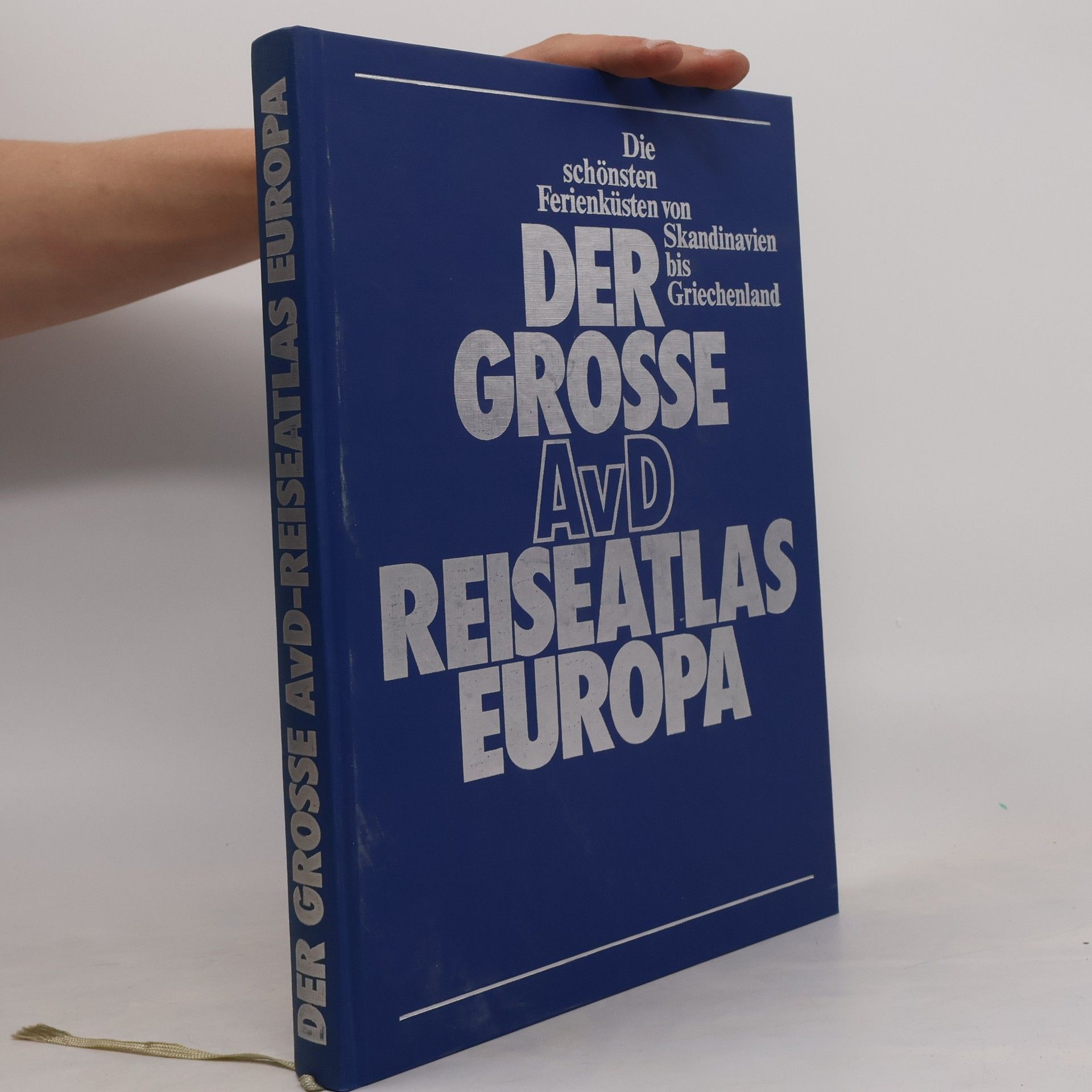 Kolektív autorov Der grosse AvD Reiseatlas Europa