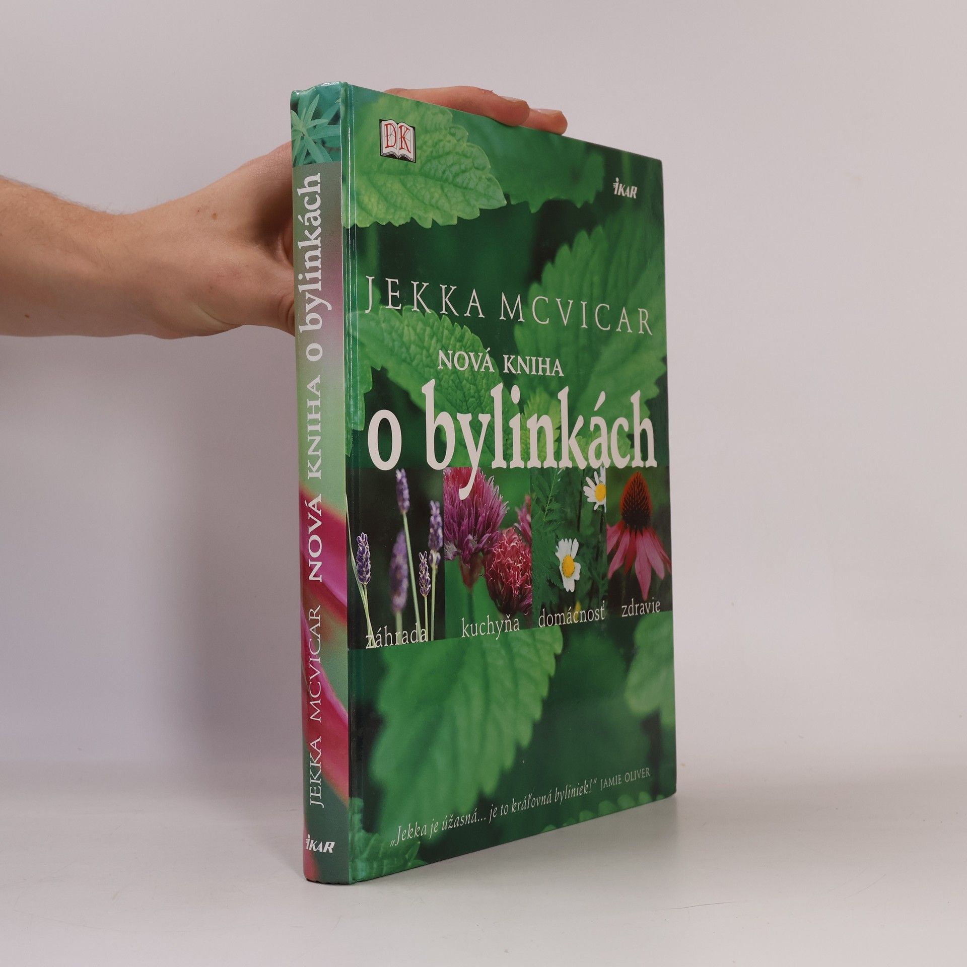 Jekka McVicar Nová kniha o bylinkách