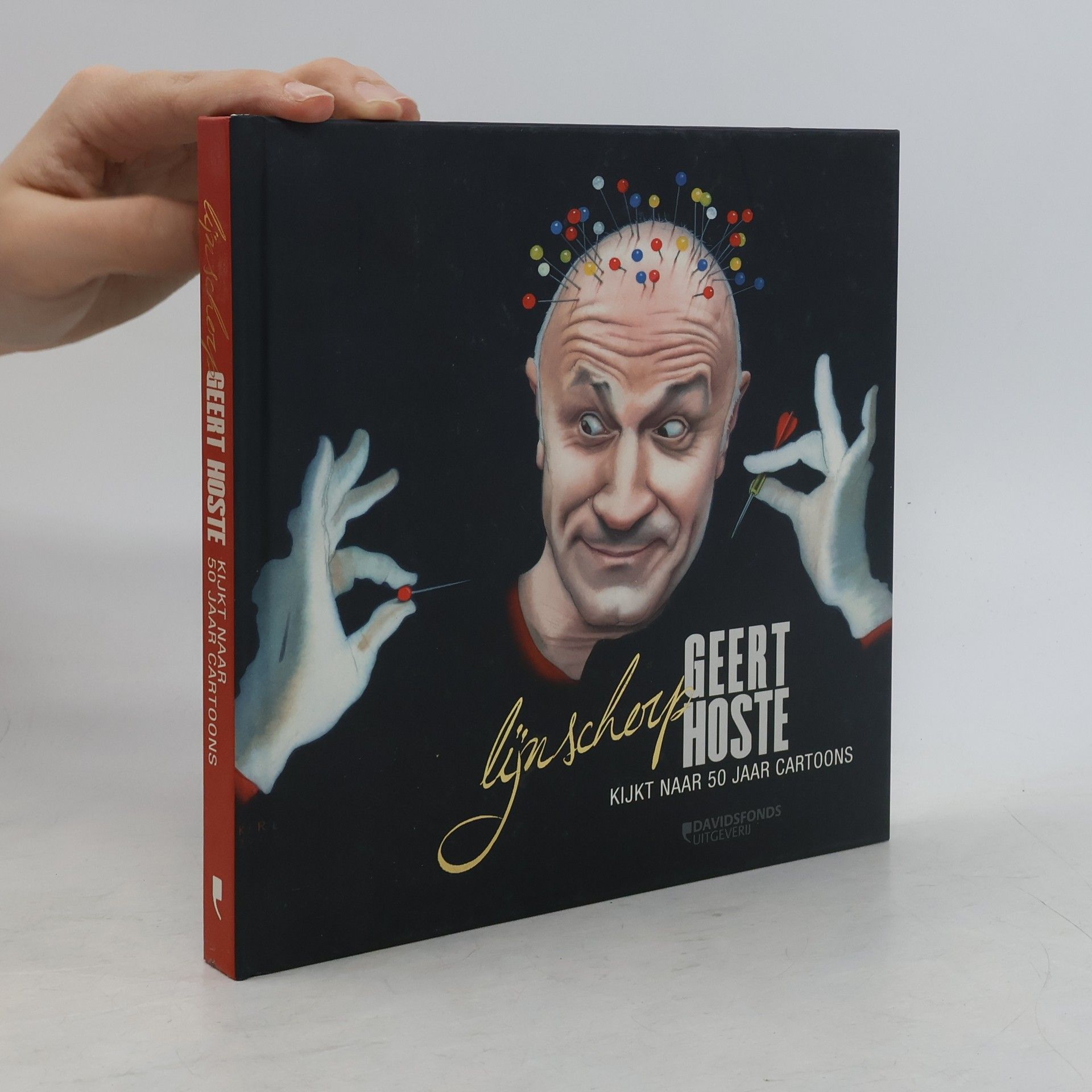 Geert Hoste Lijnscherp. Geert Hoste kijkt naar 50 jaar cartoons.