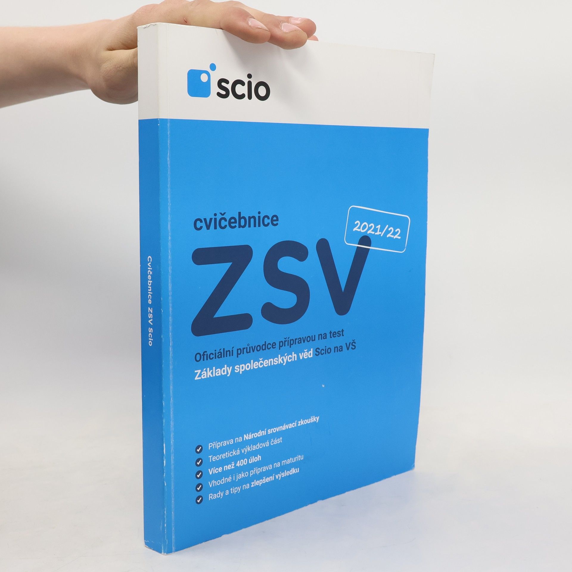 Kolektiv autorů Cvičebnice ZSV : komplexní příprava na test Základy společenských věd