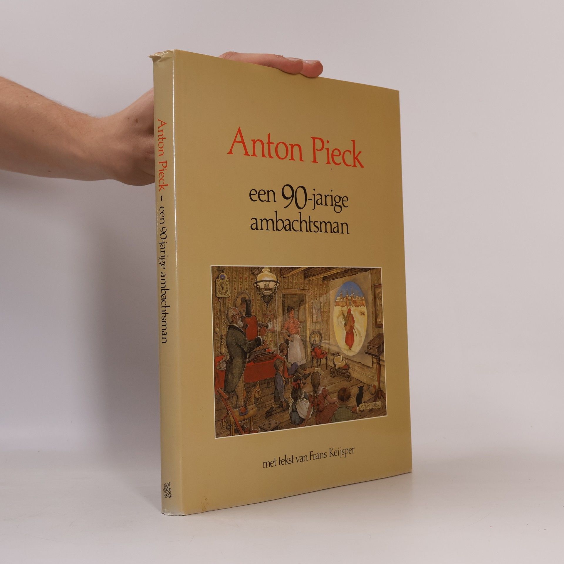Anton Pieck een 90-jarige ambachtsman