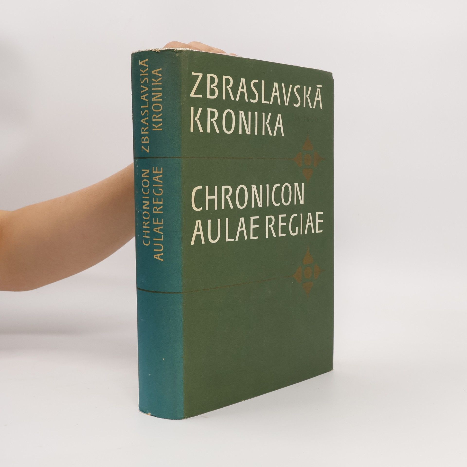 F. Heřmanský Zbraslavská kronika. Chronicon aulae regiae