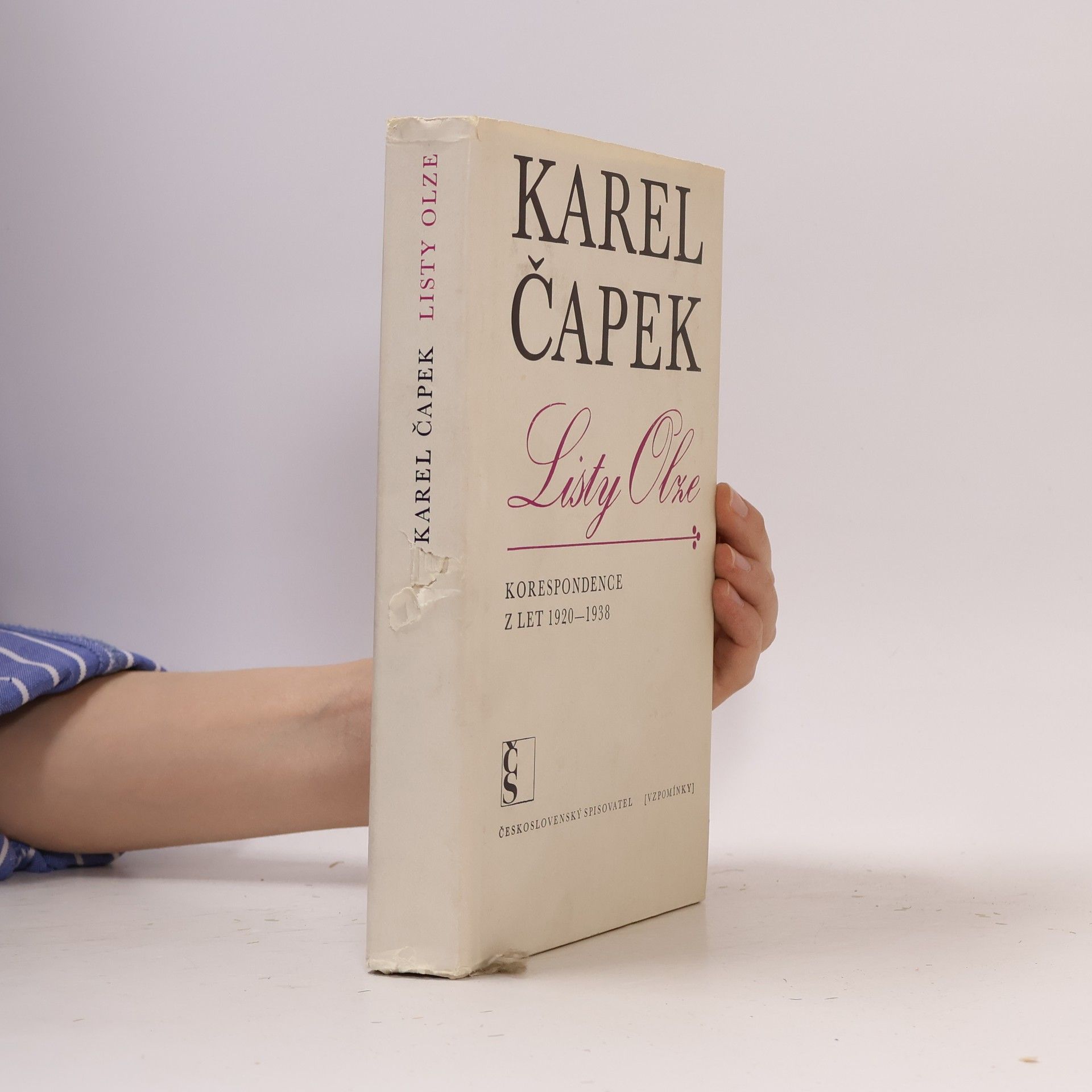 Karel Čapek Listy Olze