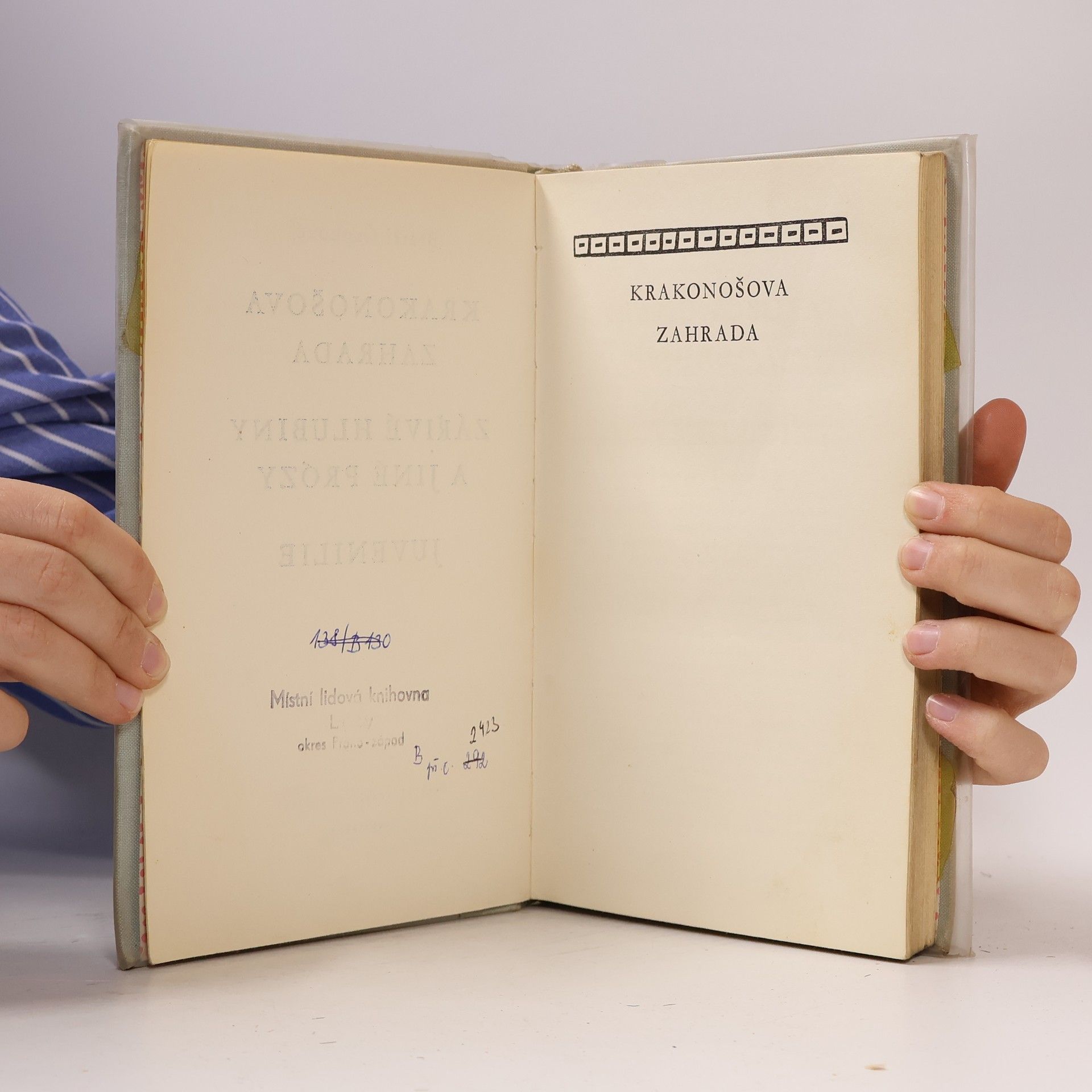 Karel Čapek Krakonošova zahrada. Zářivé hlubiny. Juvenilie