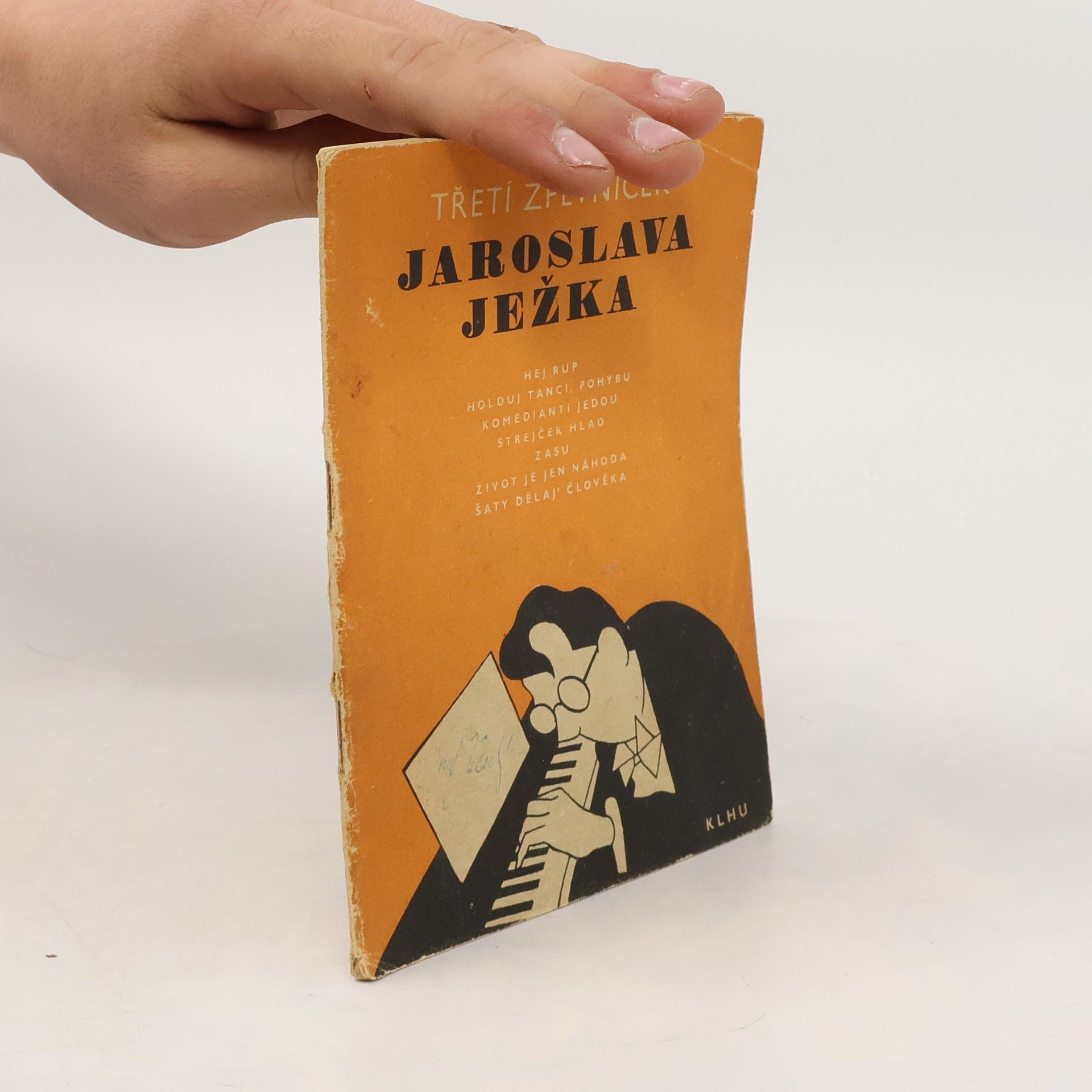 Jaroslav Ježek Třetí zpěvníček Jaroslava Ježka