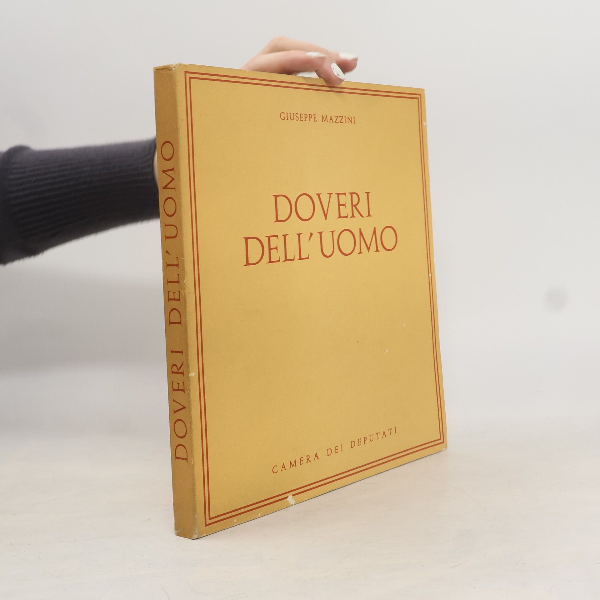 Giuseppe Mazzini Doveri Dell'Uomo