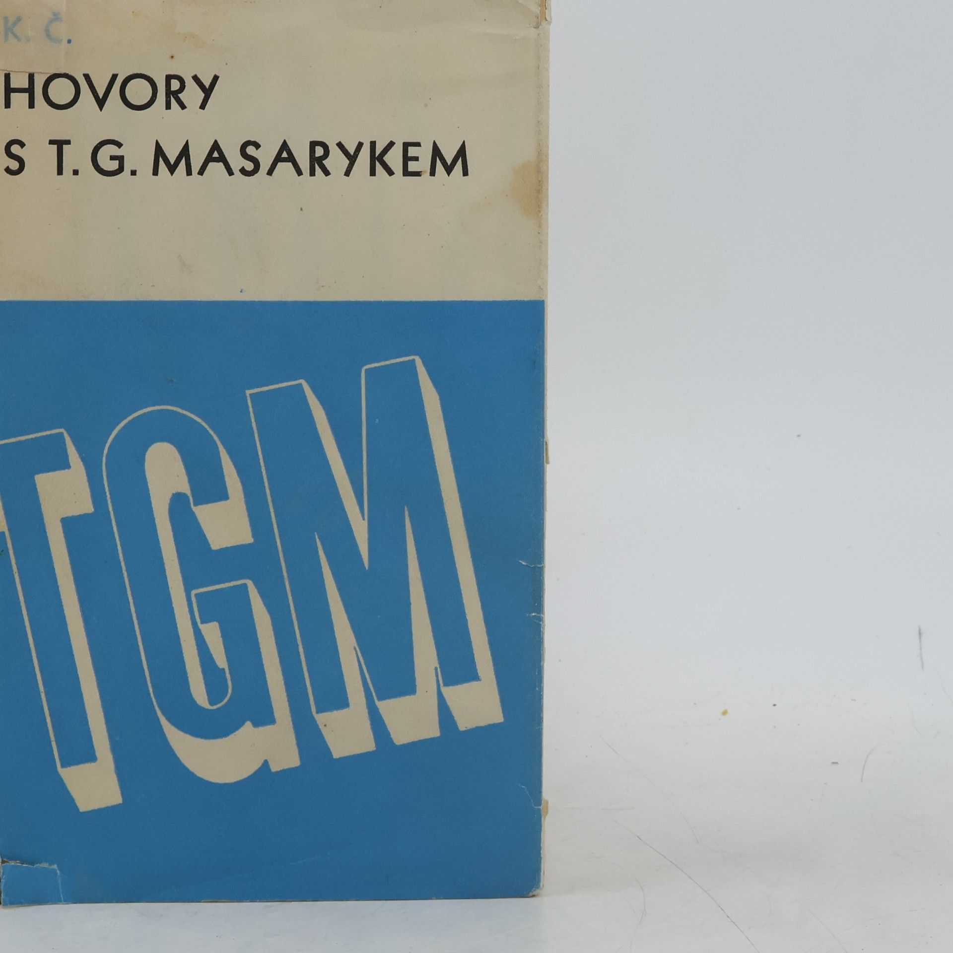 Karel Čapek Hovory s T. G. Masarykem