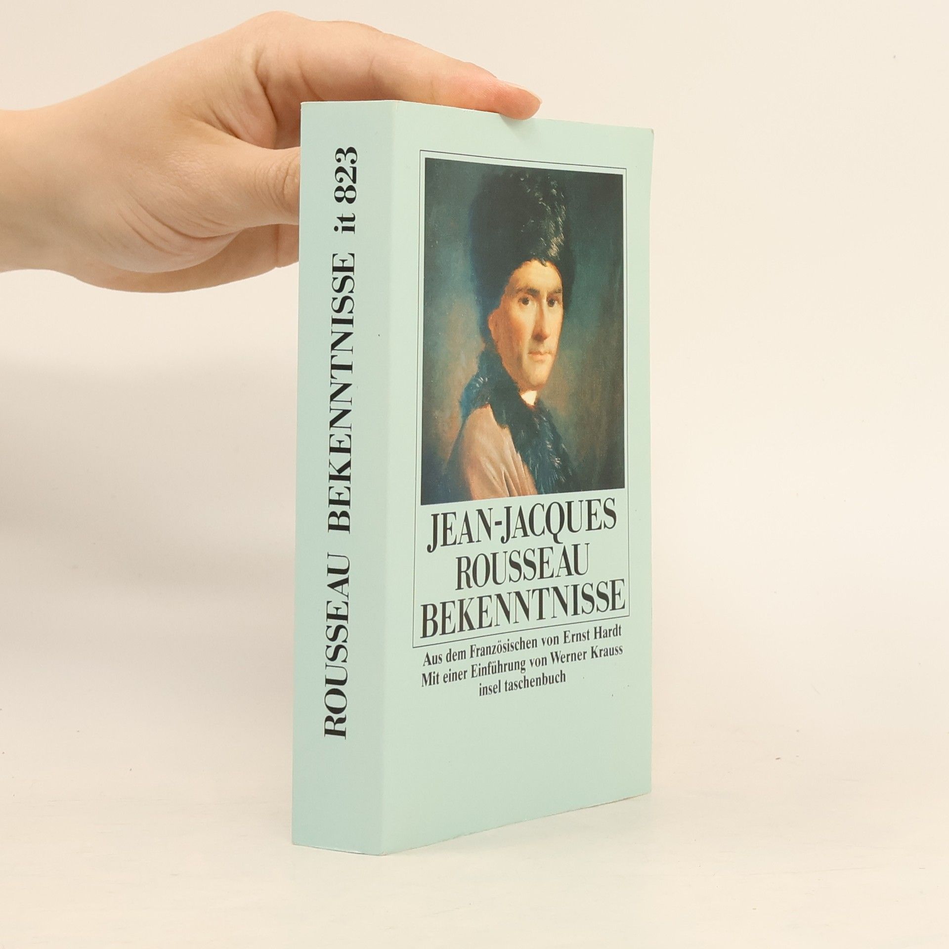 Jean Jacques Rousseau Bekenntnisse