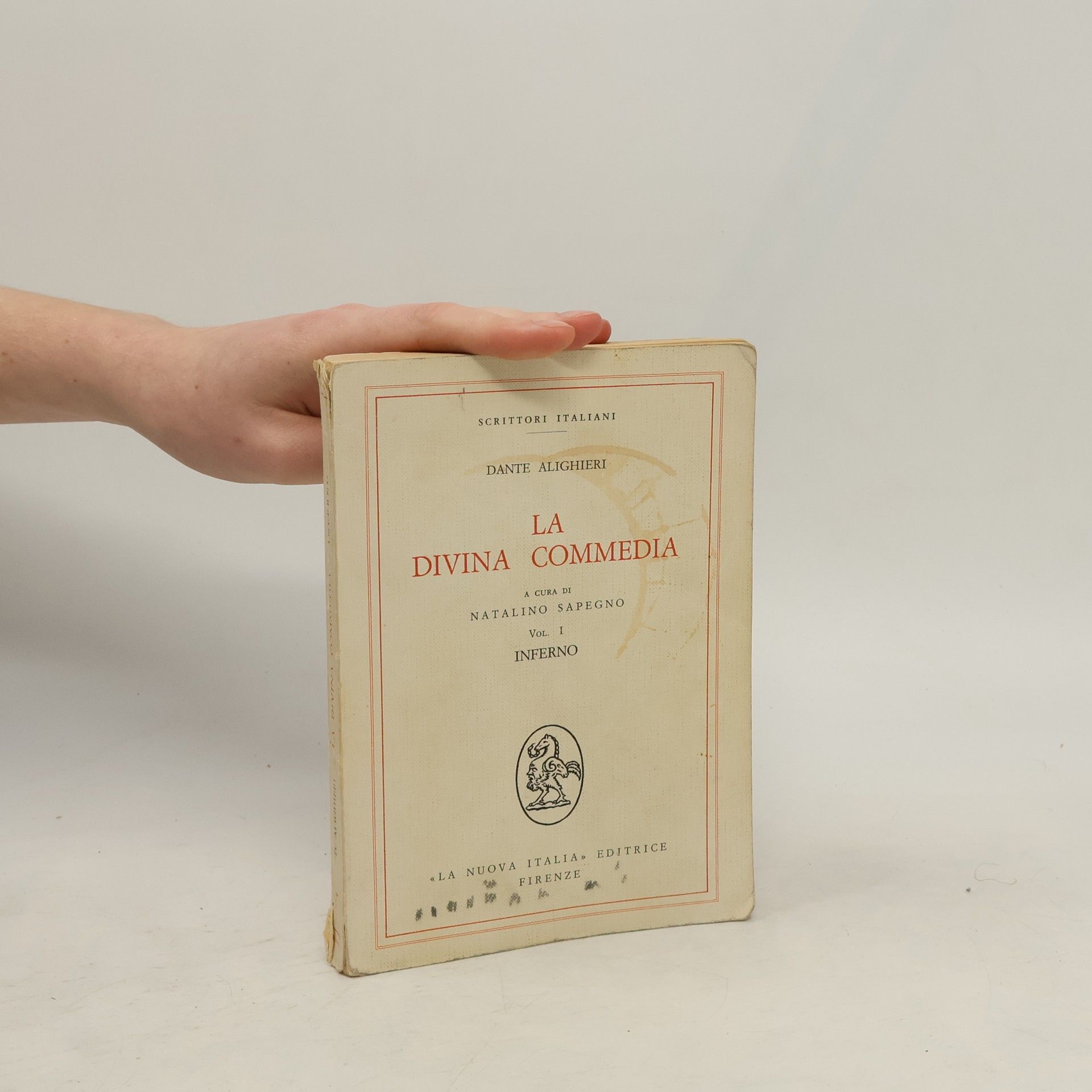 Dante Alighieri La Divina Commedia I.