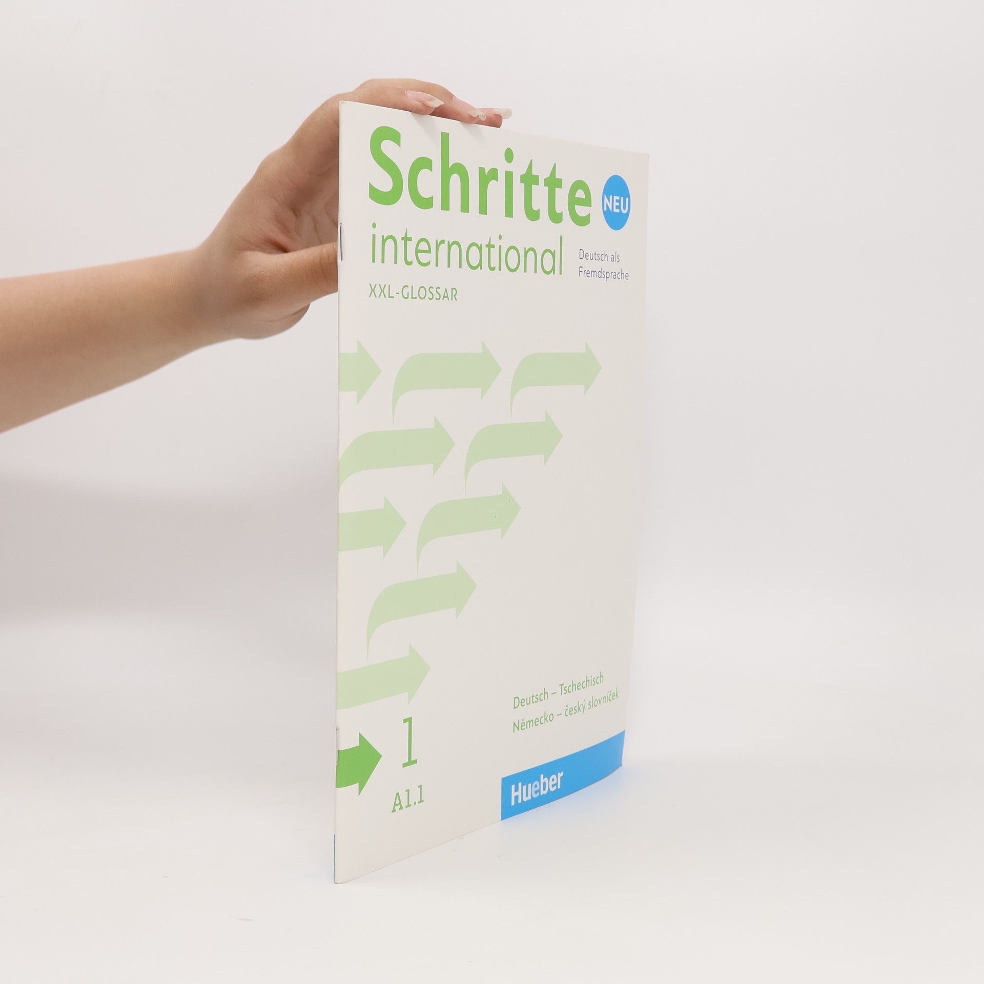 Kolektiv autorů Schritte international 1 neu. Glossar XXL. Deutsch-Tschechisch, Německo-český slovníček. Niveau A1