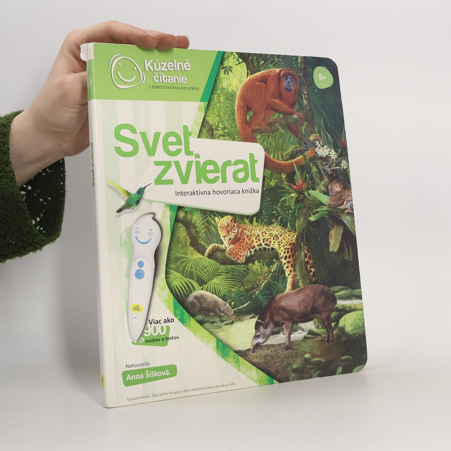Collectif d'auteurs Svet zvierat : interaktívna hovoriaca knižka