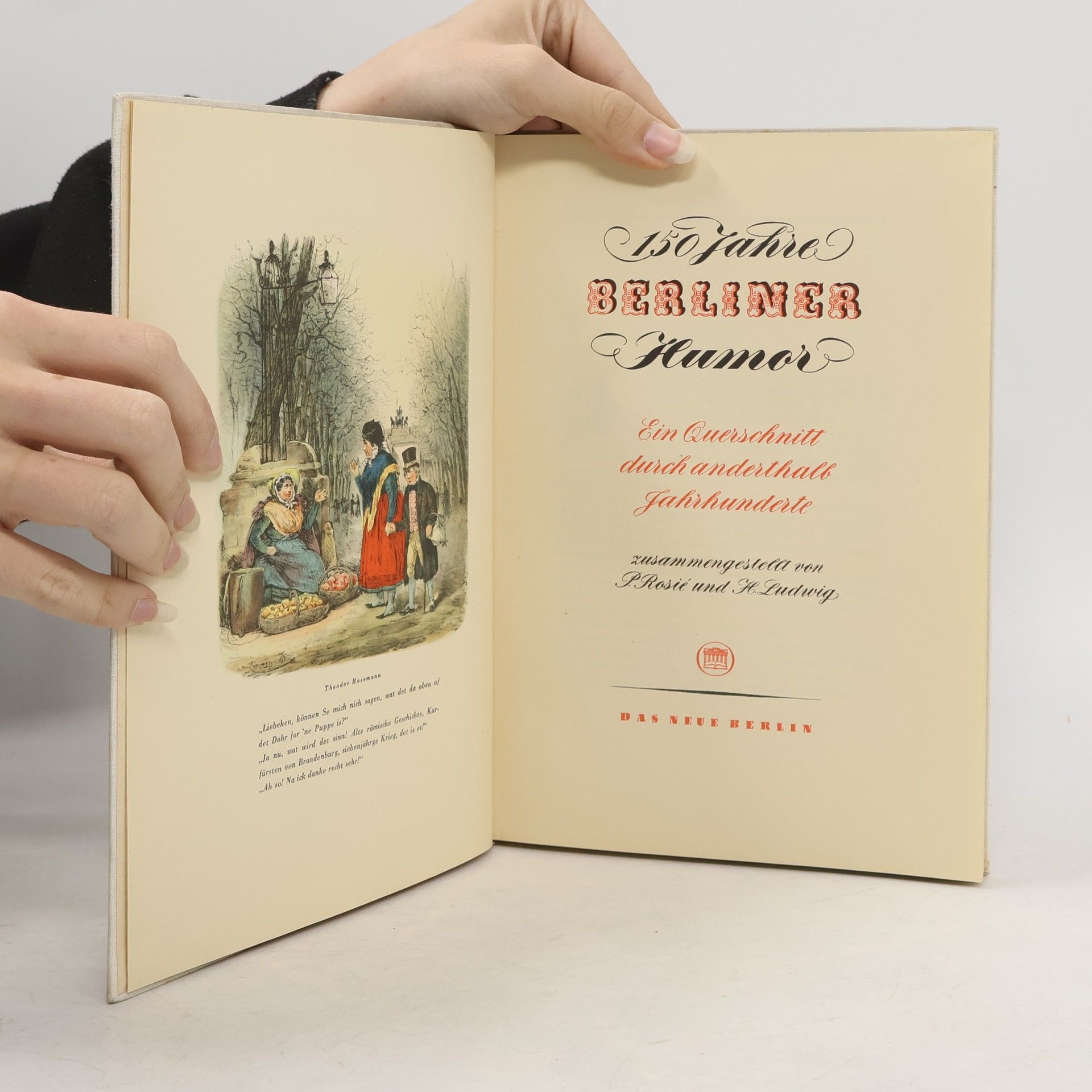 Heinz Ludwig 150 Jahre Berliner Humor