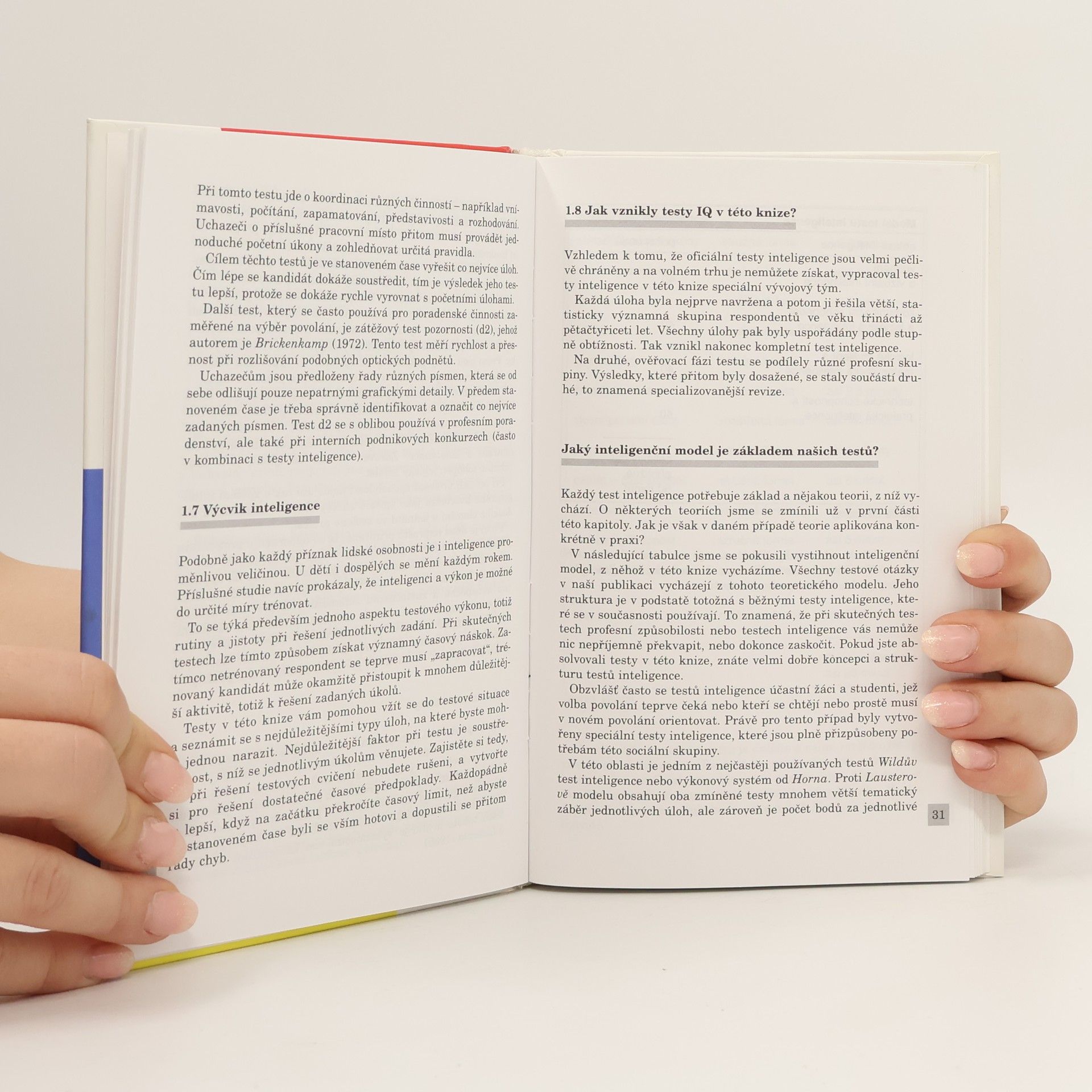 Horst H. Siewert Testy inteligence