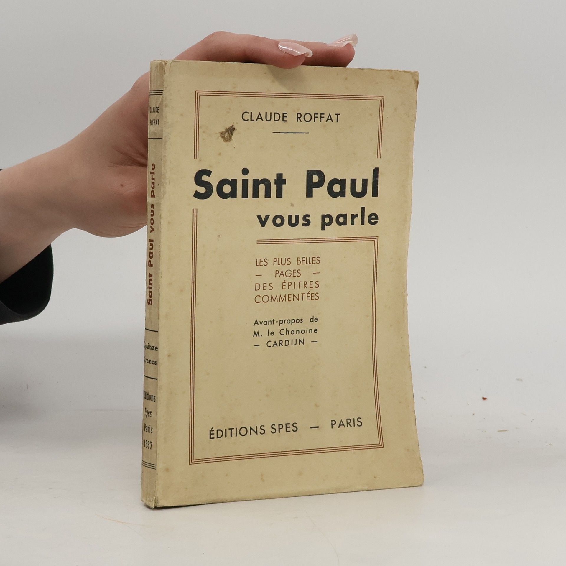 Claude Roffat Saint Paul vous parle