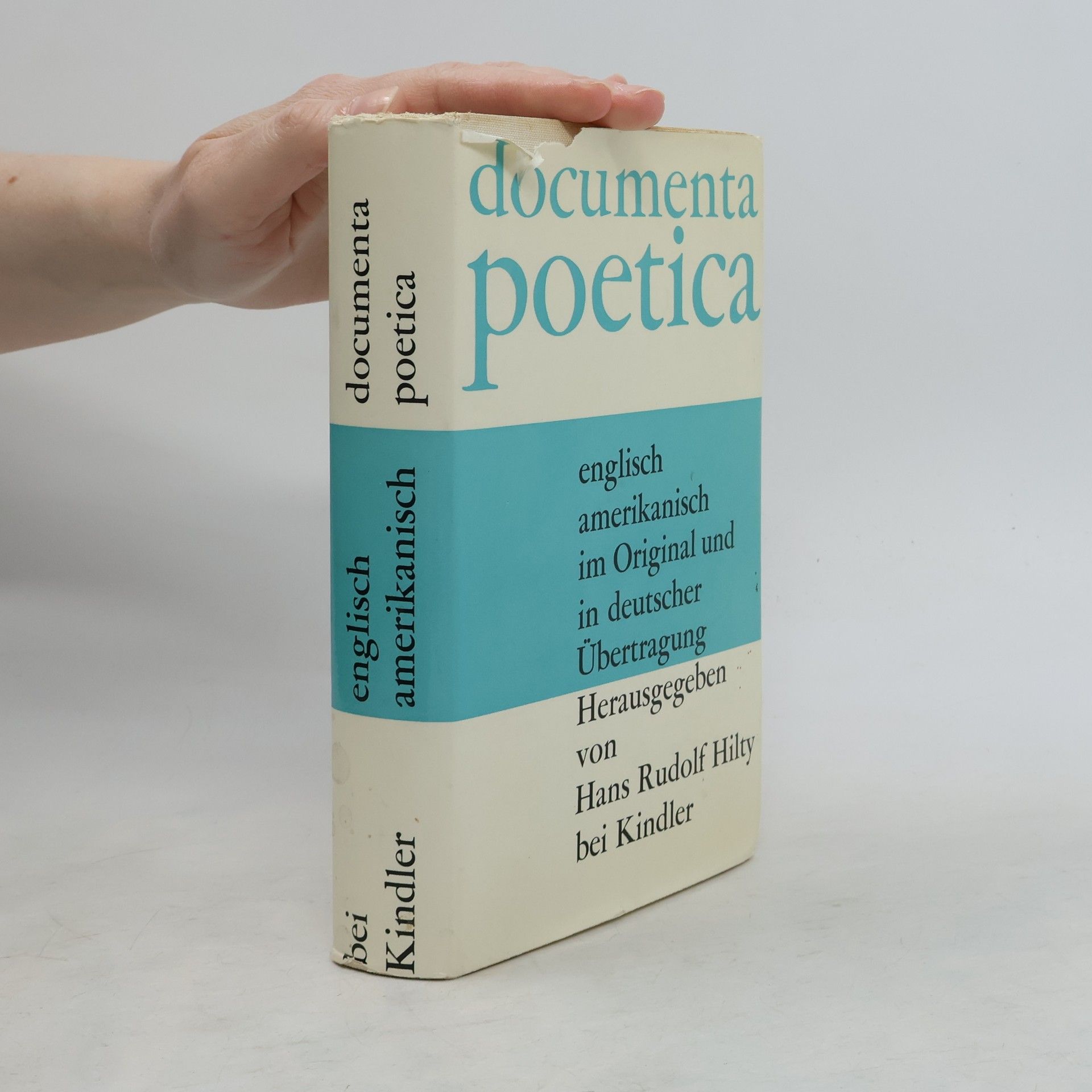 Hans Rudolf Hilty Documenta poetica